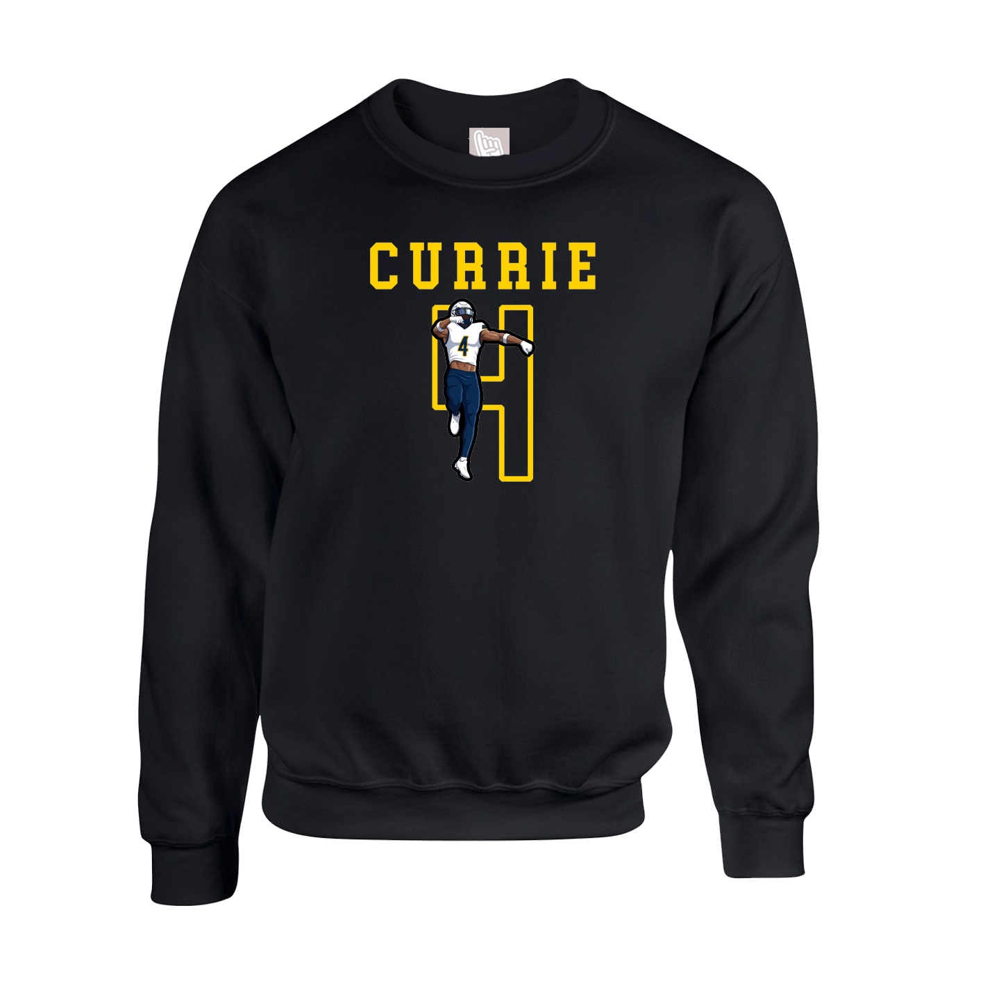 Fleece Crew — Shirsey in Black