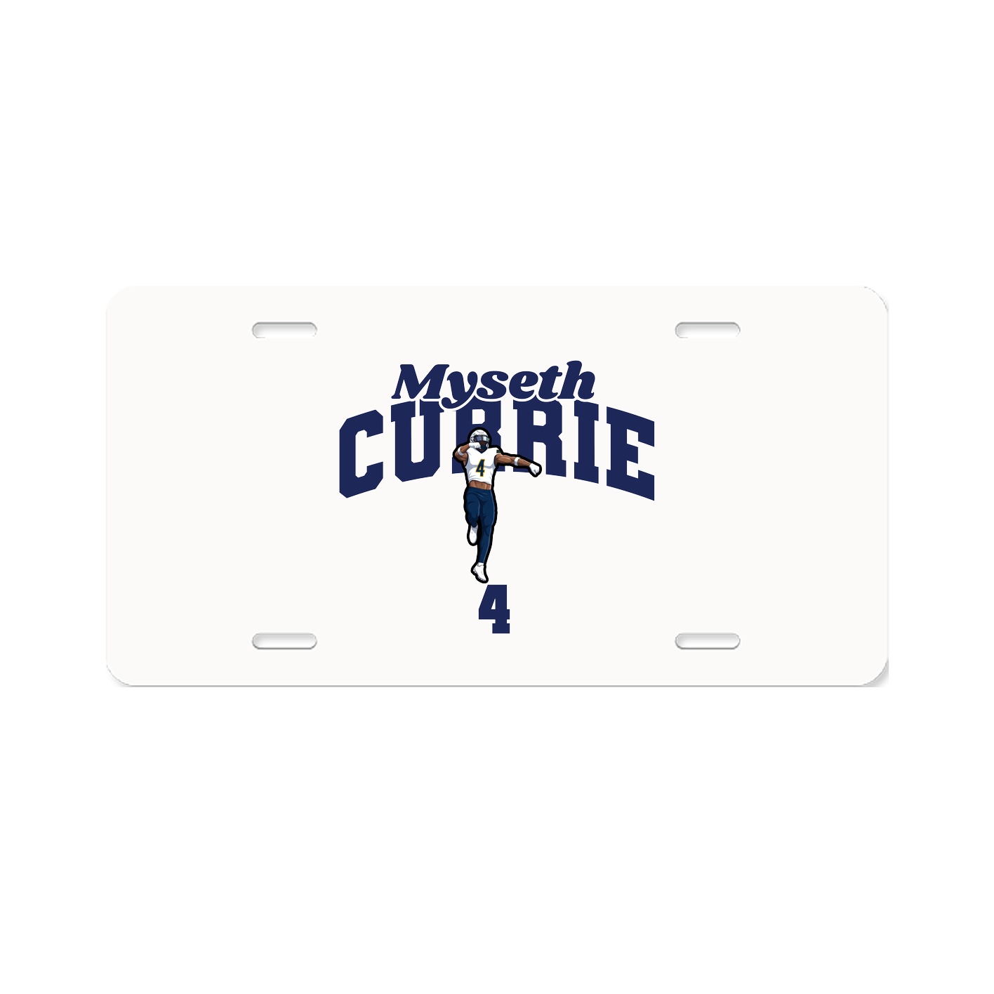 License Plate — Signature Arch in Classic