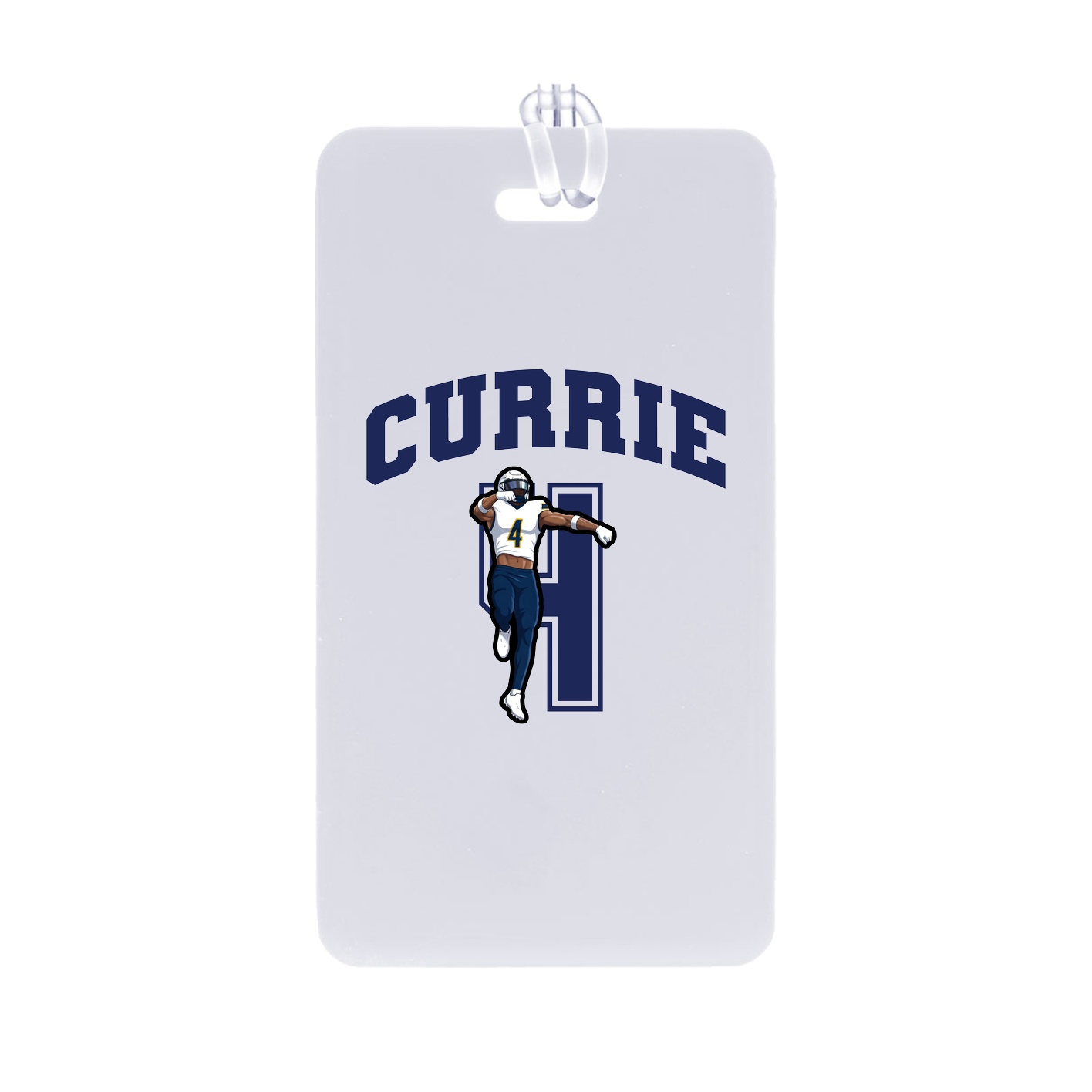 Bag Tag — Number in Classic