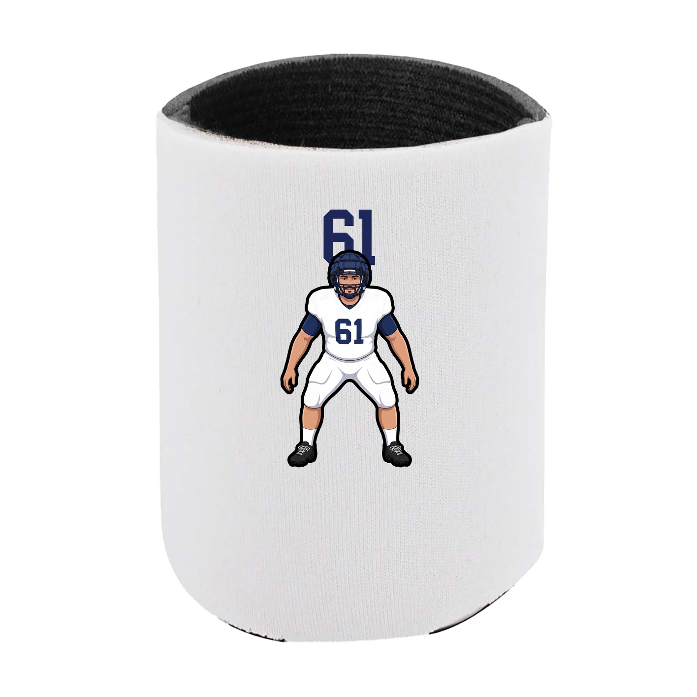 Can Holder — Number Top in White