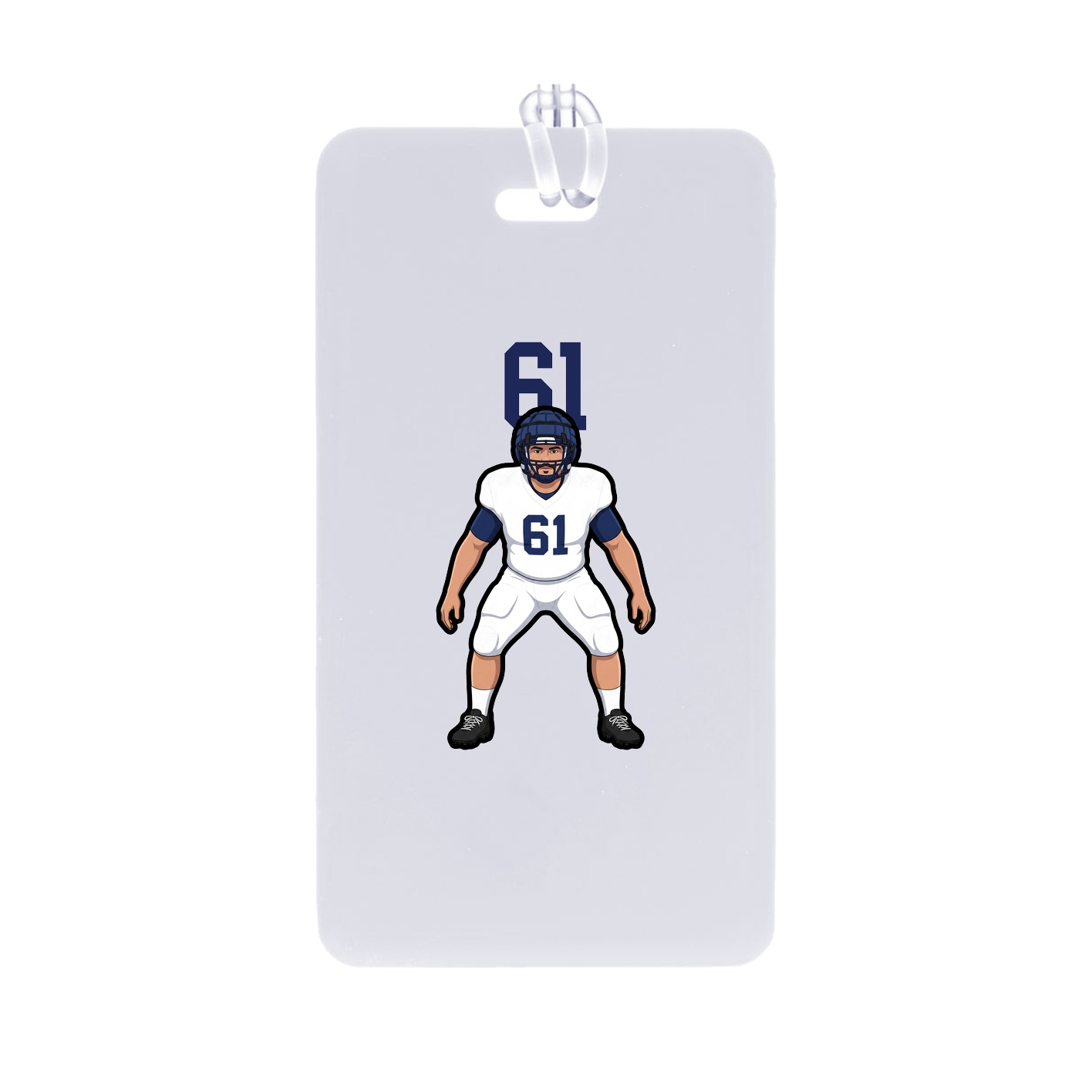 Bag Tag — Number Top in Classic