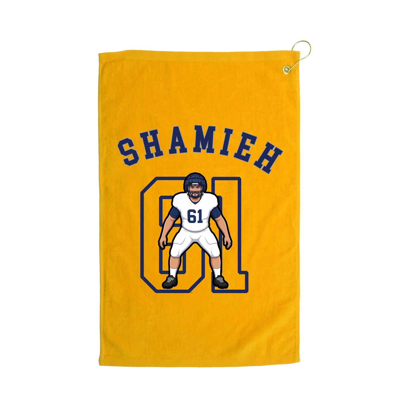 Golf Towel — Shirsey Arch in Gold