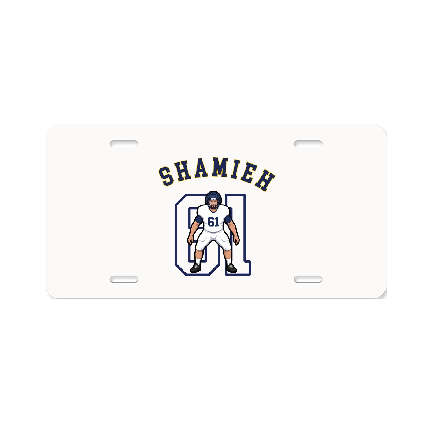 License Plate — Shirsey Arch in Classic