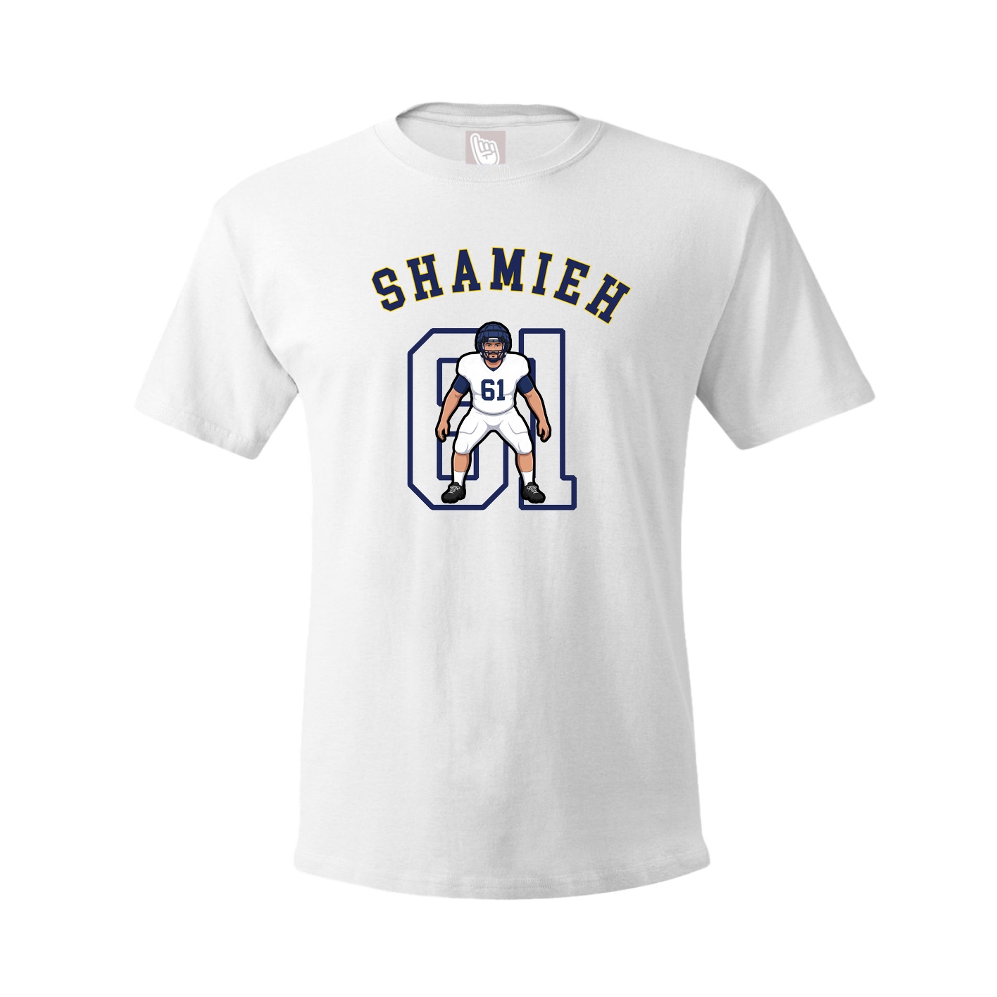 Youth Tee — Shirsey Arch in White