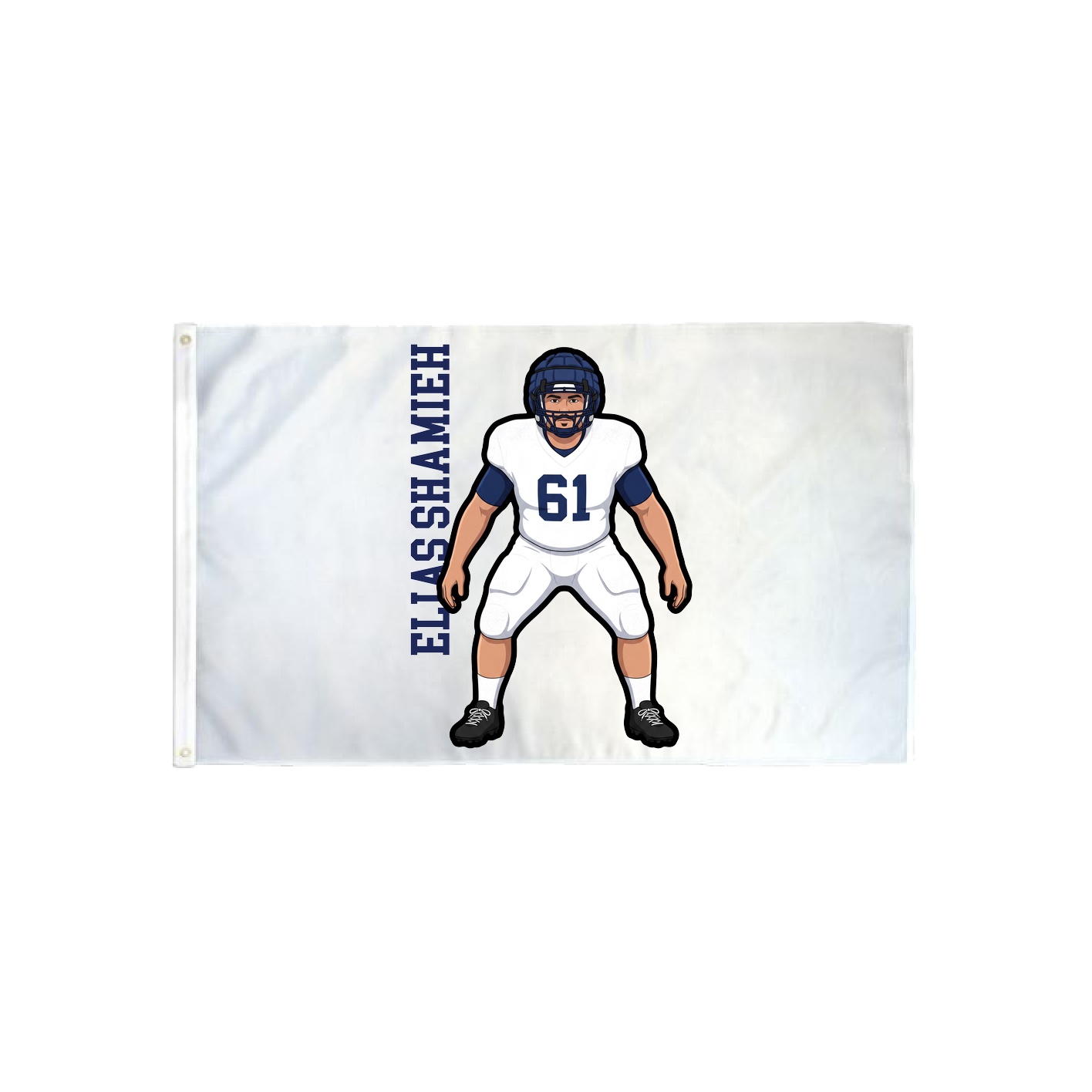 3x5 Flag — Name Vertical in Classic