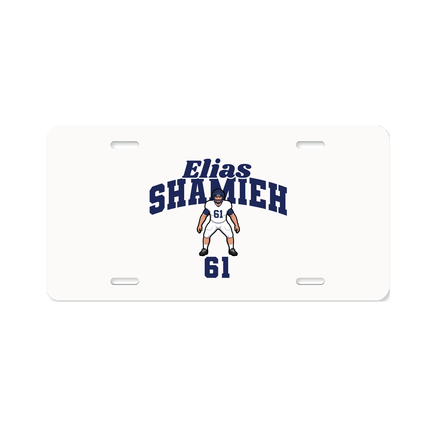 License Plate — Signature Arch in Classic