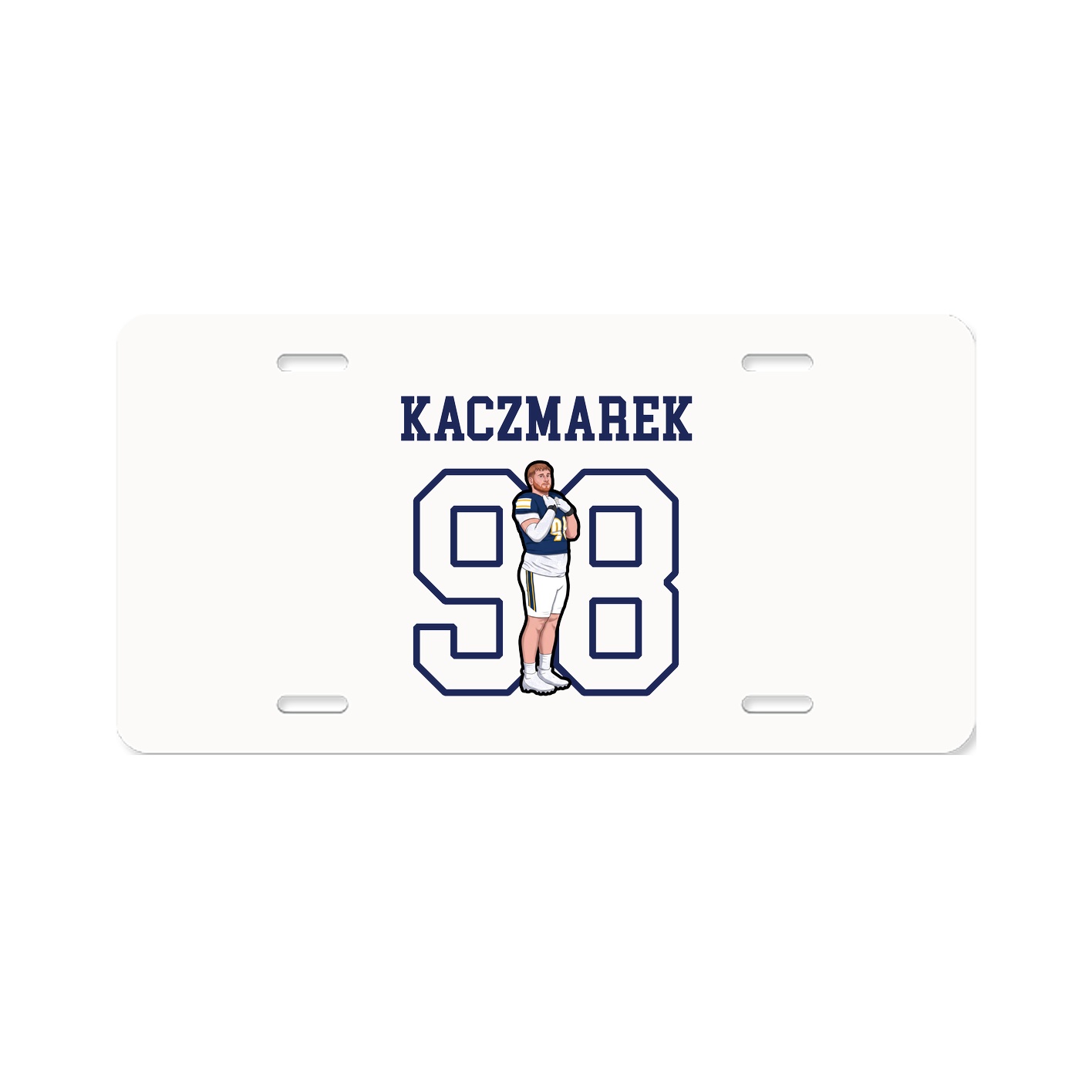 License Plate — Shirsey in Classic