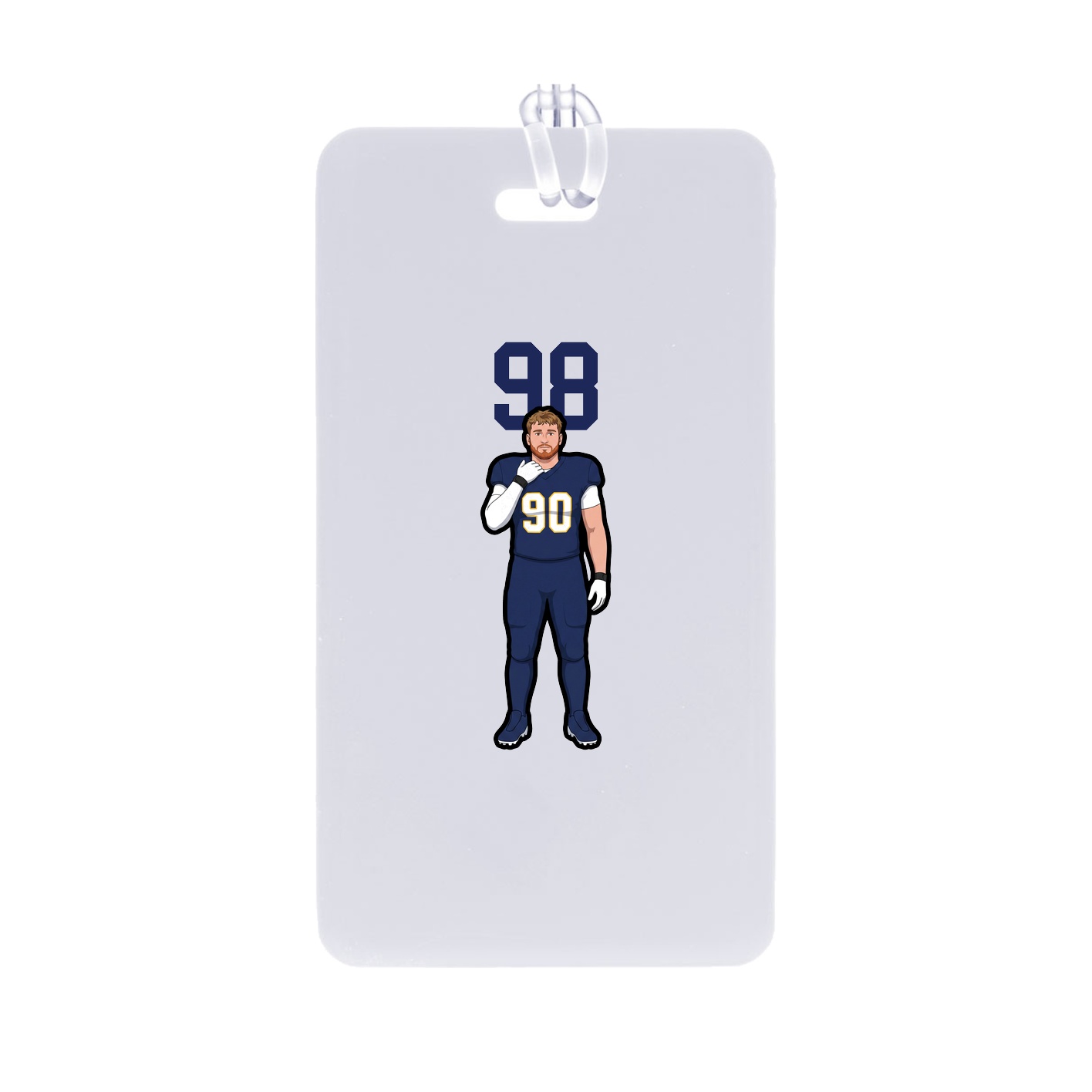 Bag Tag — Number Top in Classic