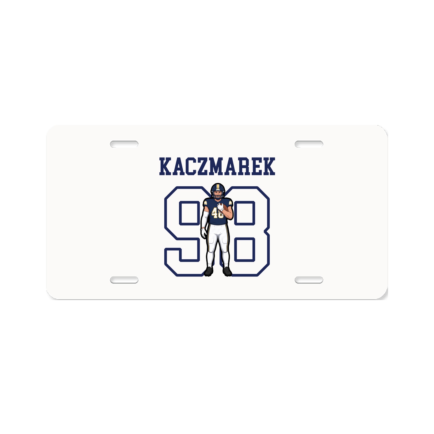License Plate — Shirsey in Classic