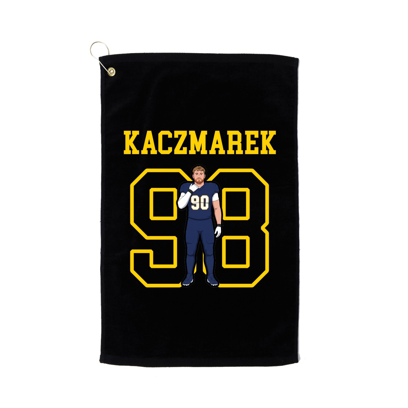 Golf Towel — Shirsey in Black