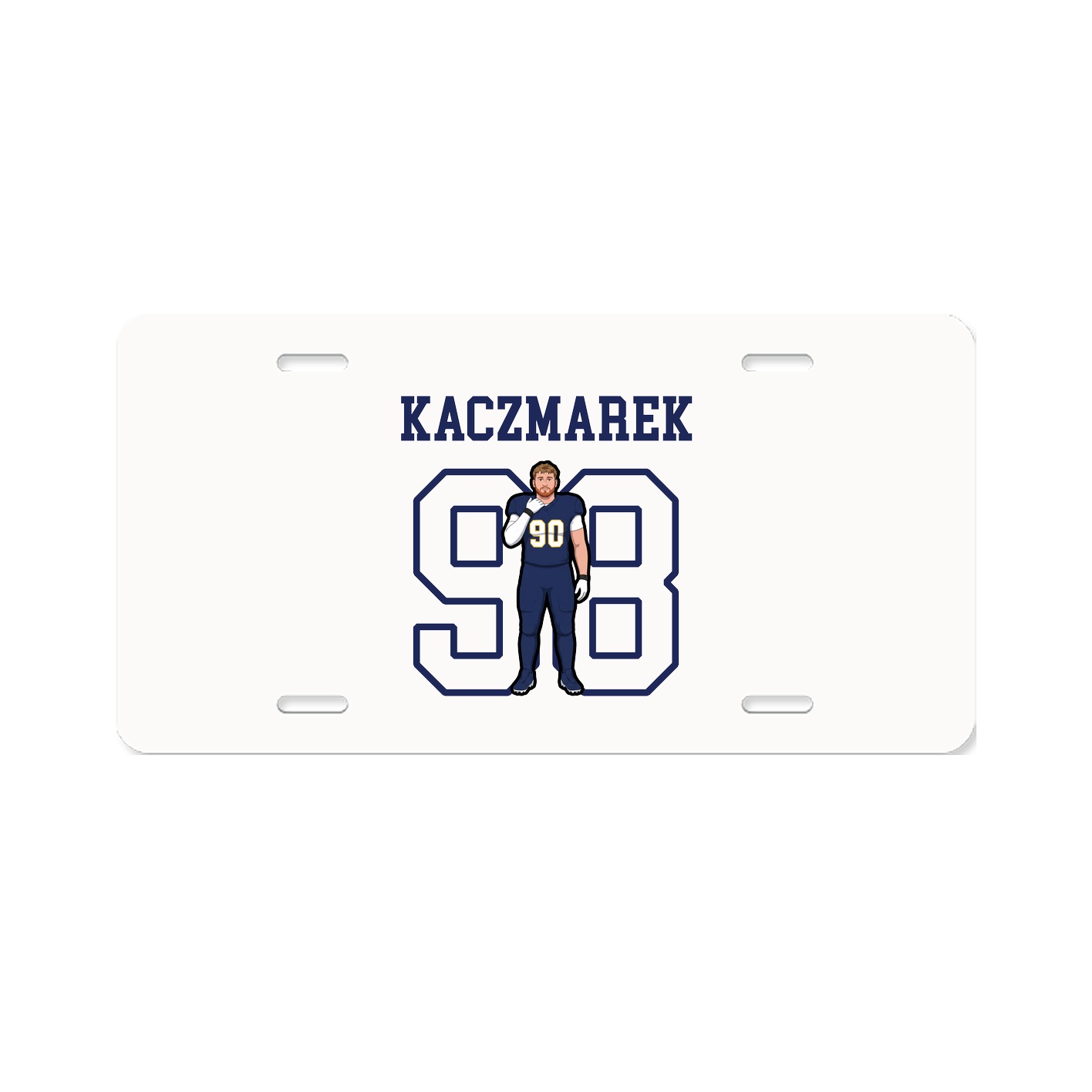 License Plate — Shirsey in Classic