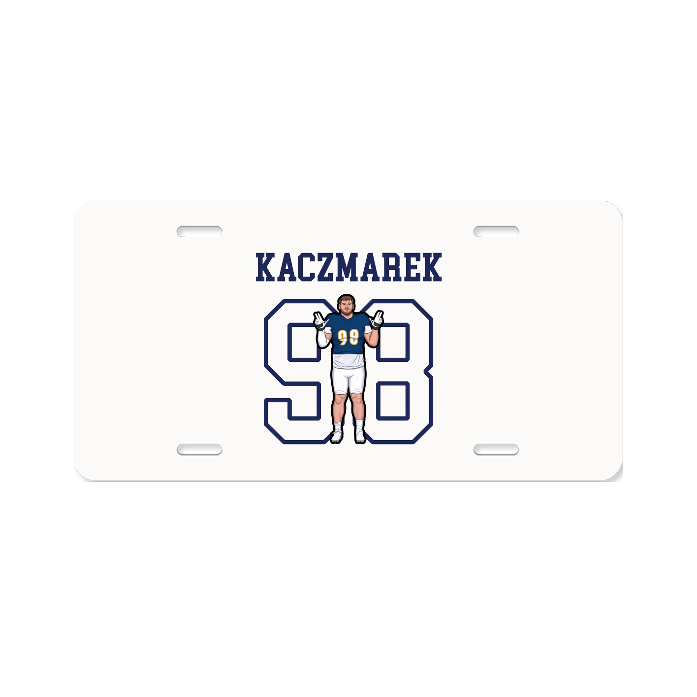 License Plate — Shirsey in Classic