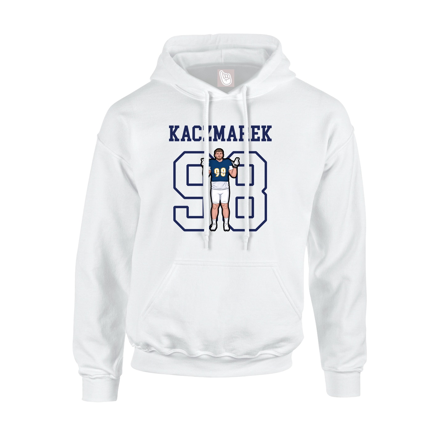 Hoodie — Shirsey in White