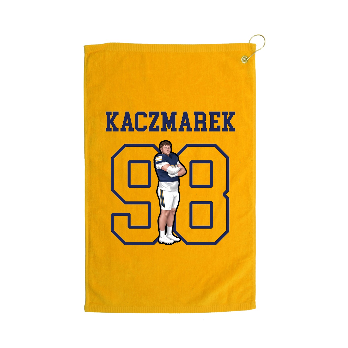 Golf Towel — Shirsey in Gold