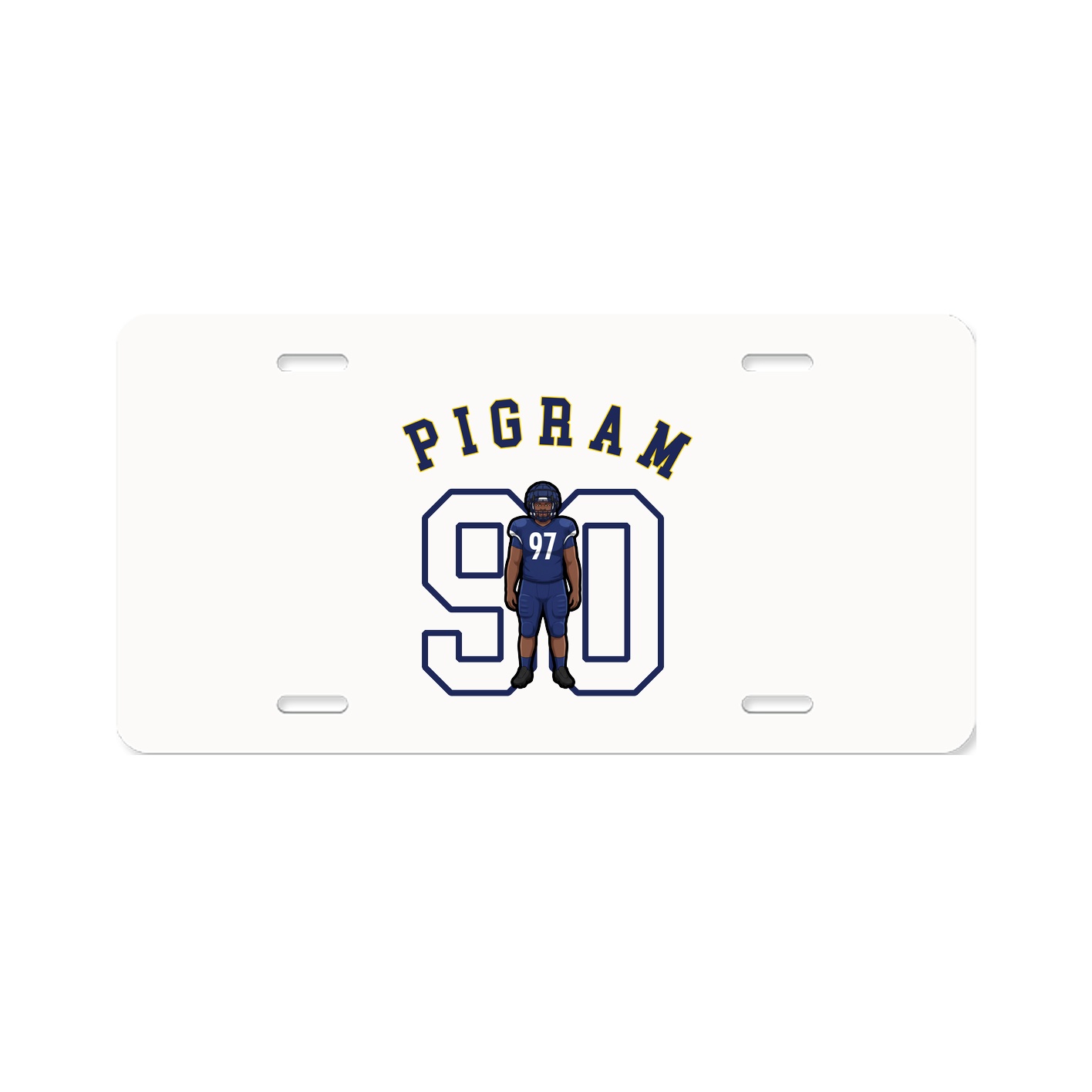 License Plate — Shirsey Arch in Classic