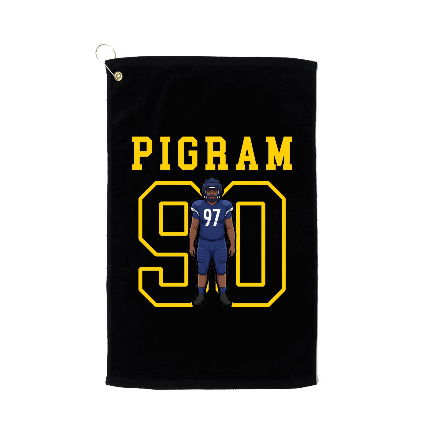 Golf Towel — Shirsey in Black