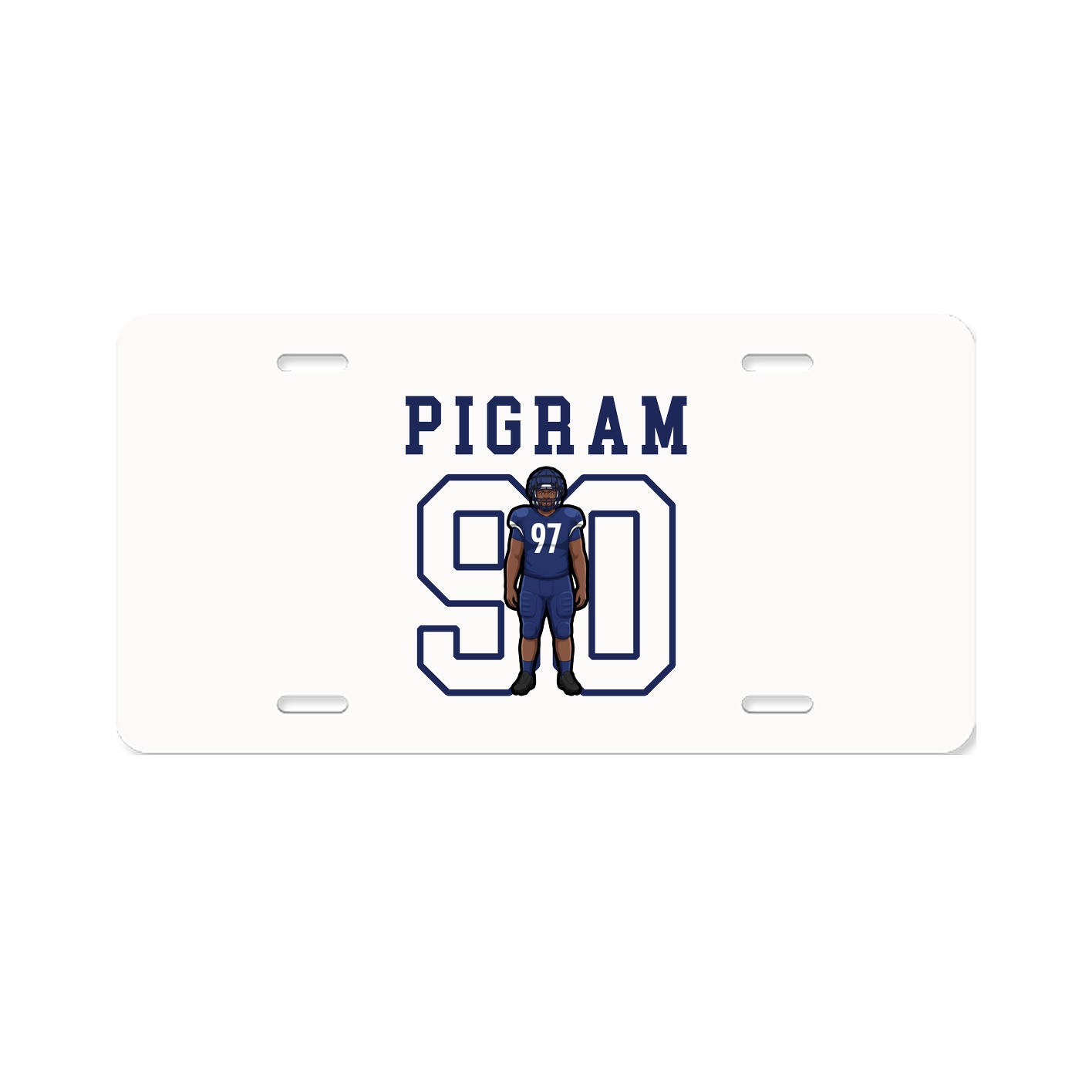 License Plate — Shirsey in Classic