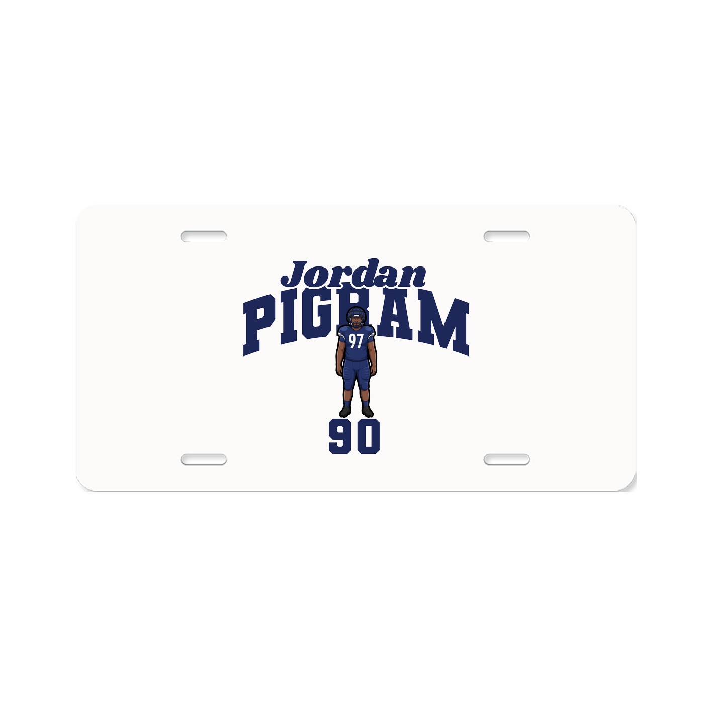 License Plate — Signature Arch in Classic