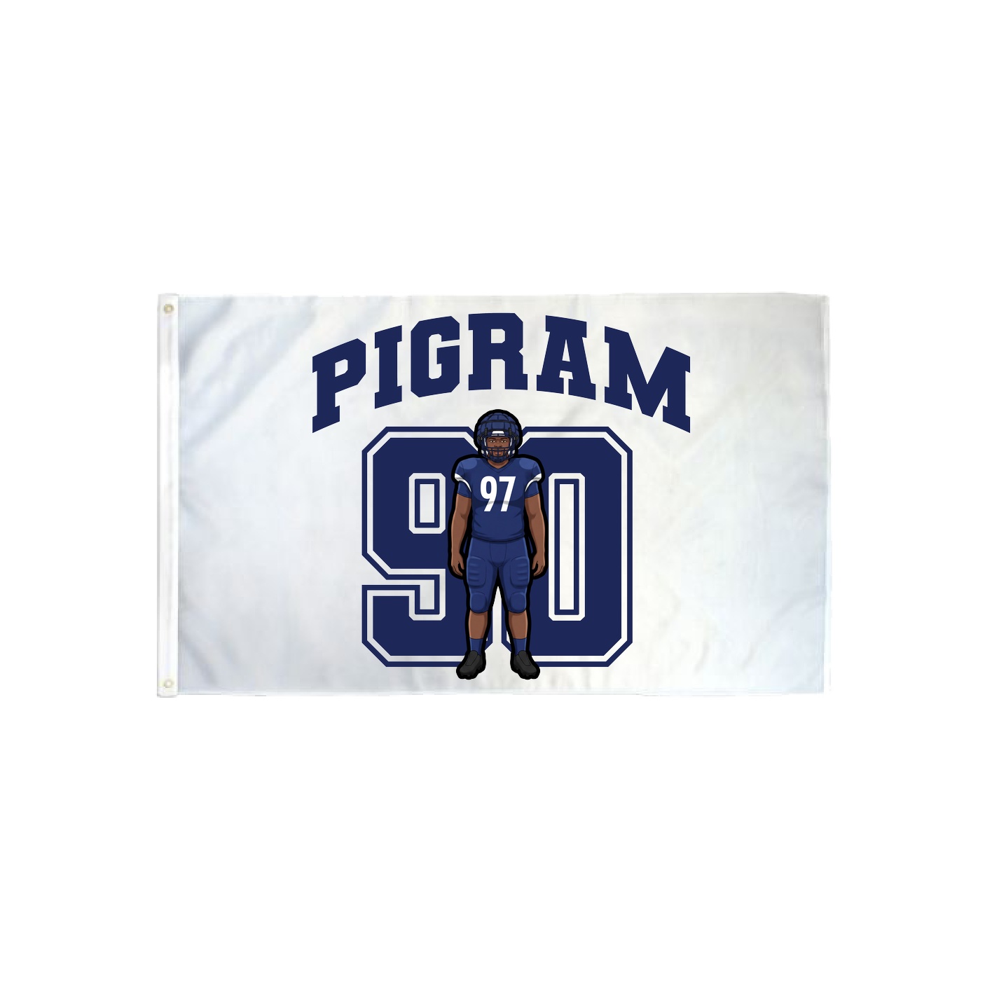 3x5 Flag — Number in Classic
