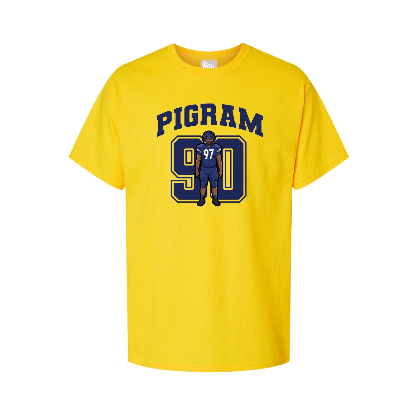 Tee — Number in Gold