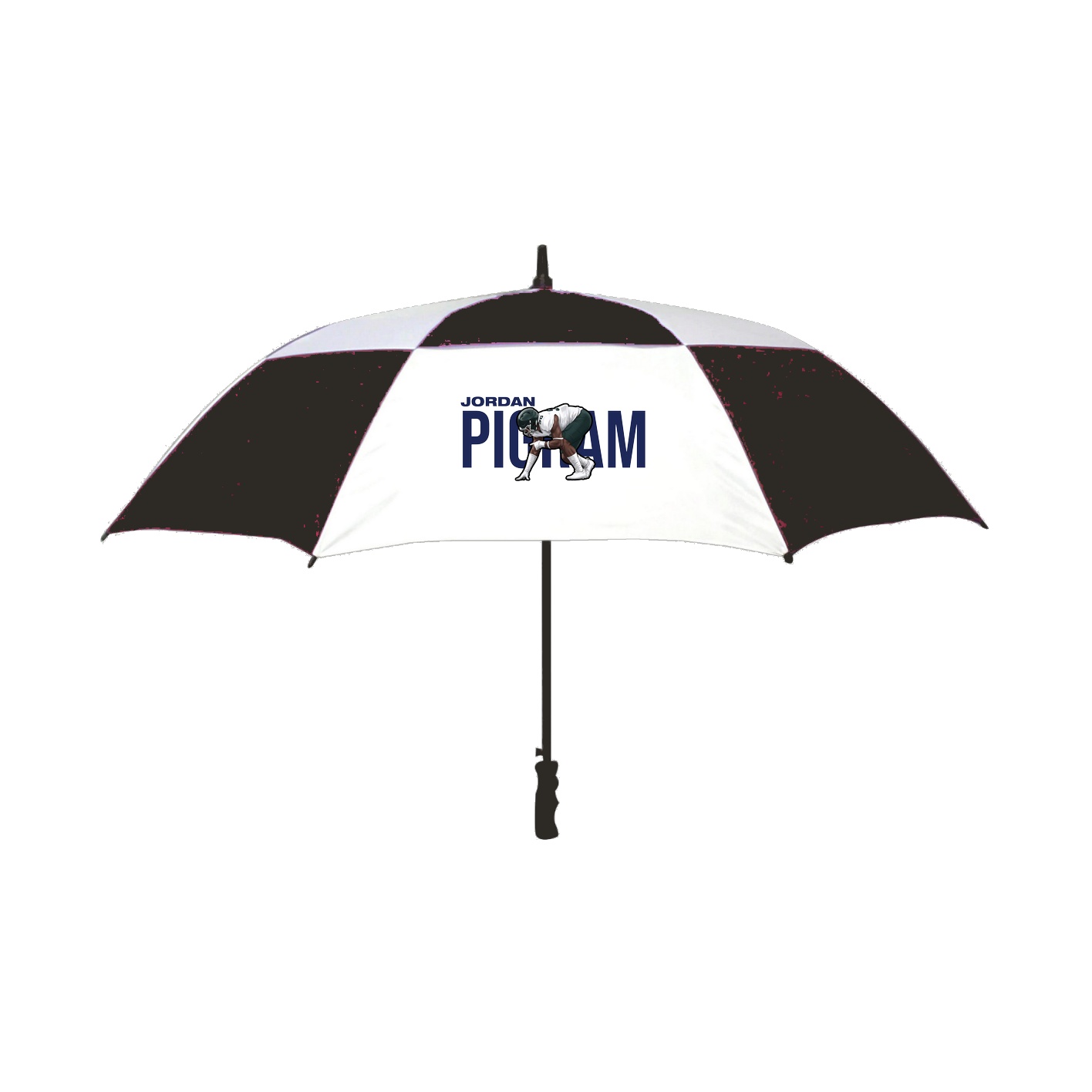 Golf Umbrella — Player Name in Black
