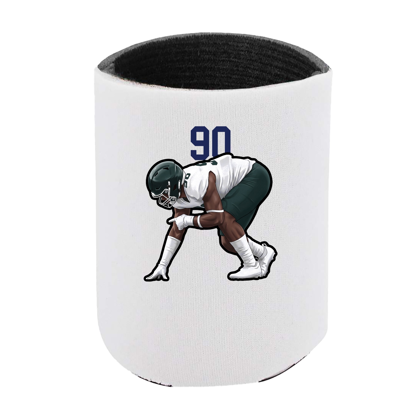 Can Holder — Number Top in White