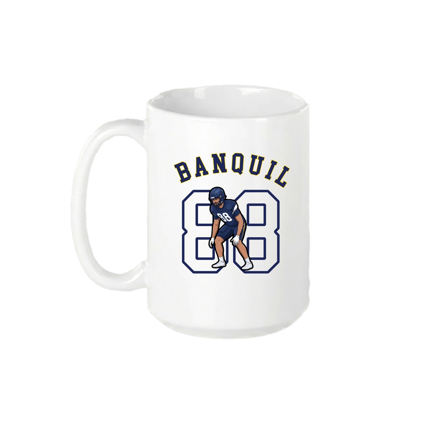 15oz Coffee Mug — Shirsey Arch in White
