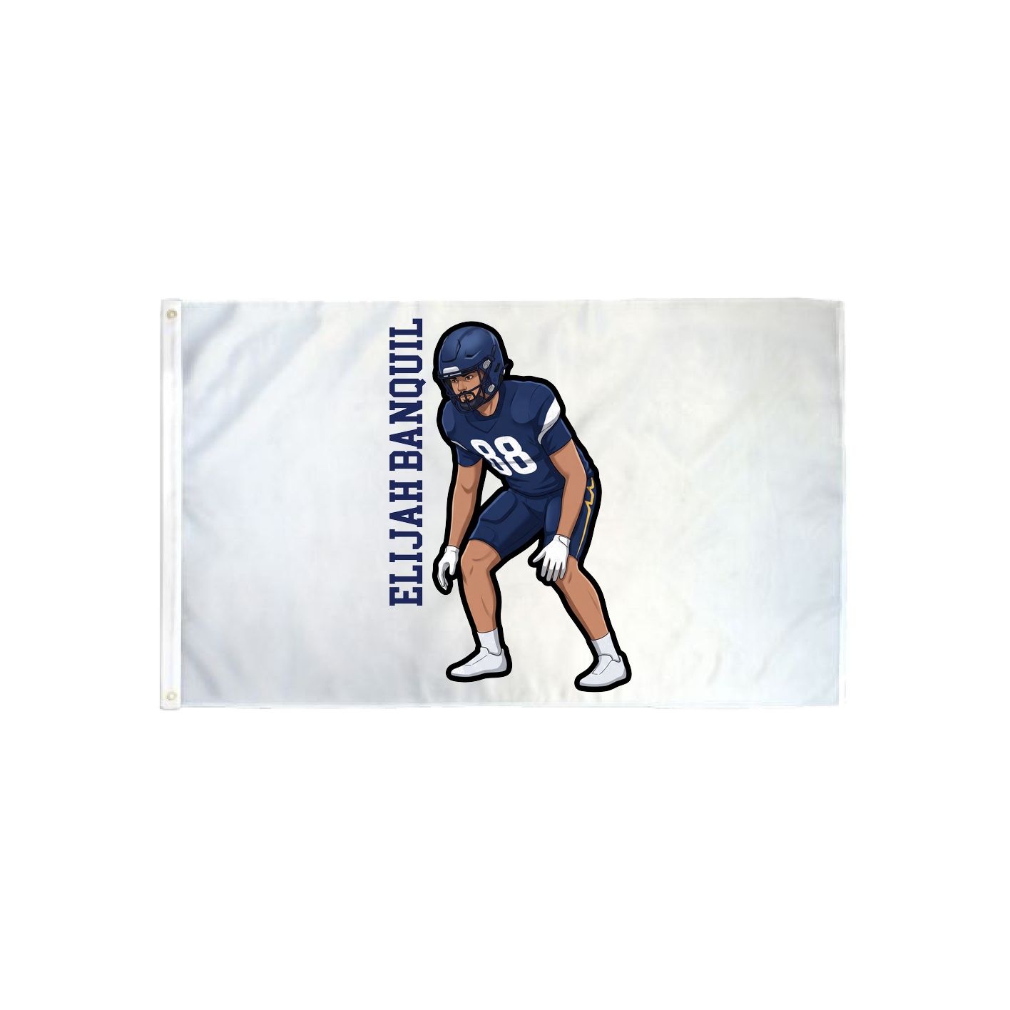 3x5 Flag — Name Vertical in Classic