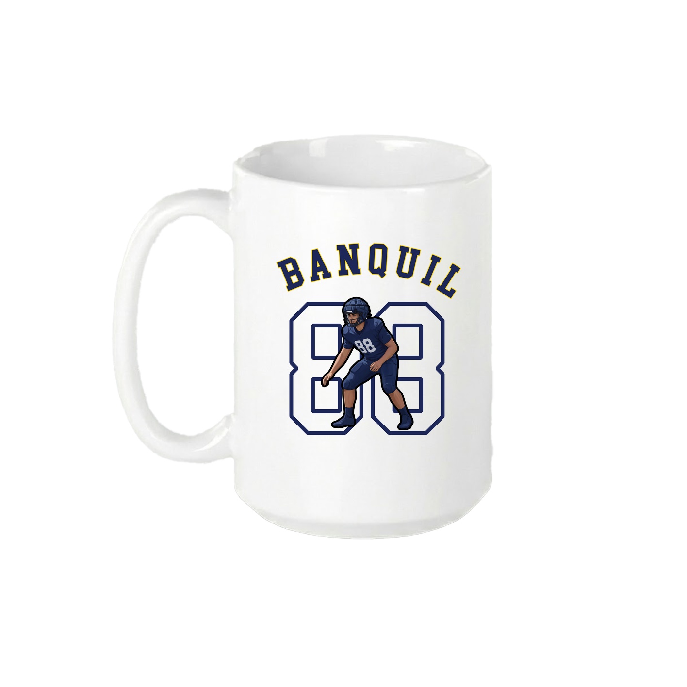 15oz Coffee Mug — Shirsey Arch in White