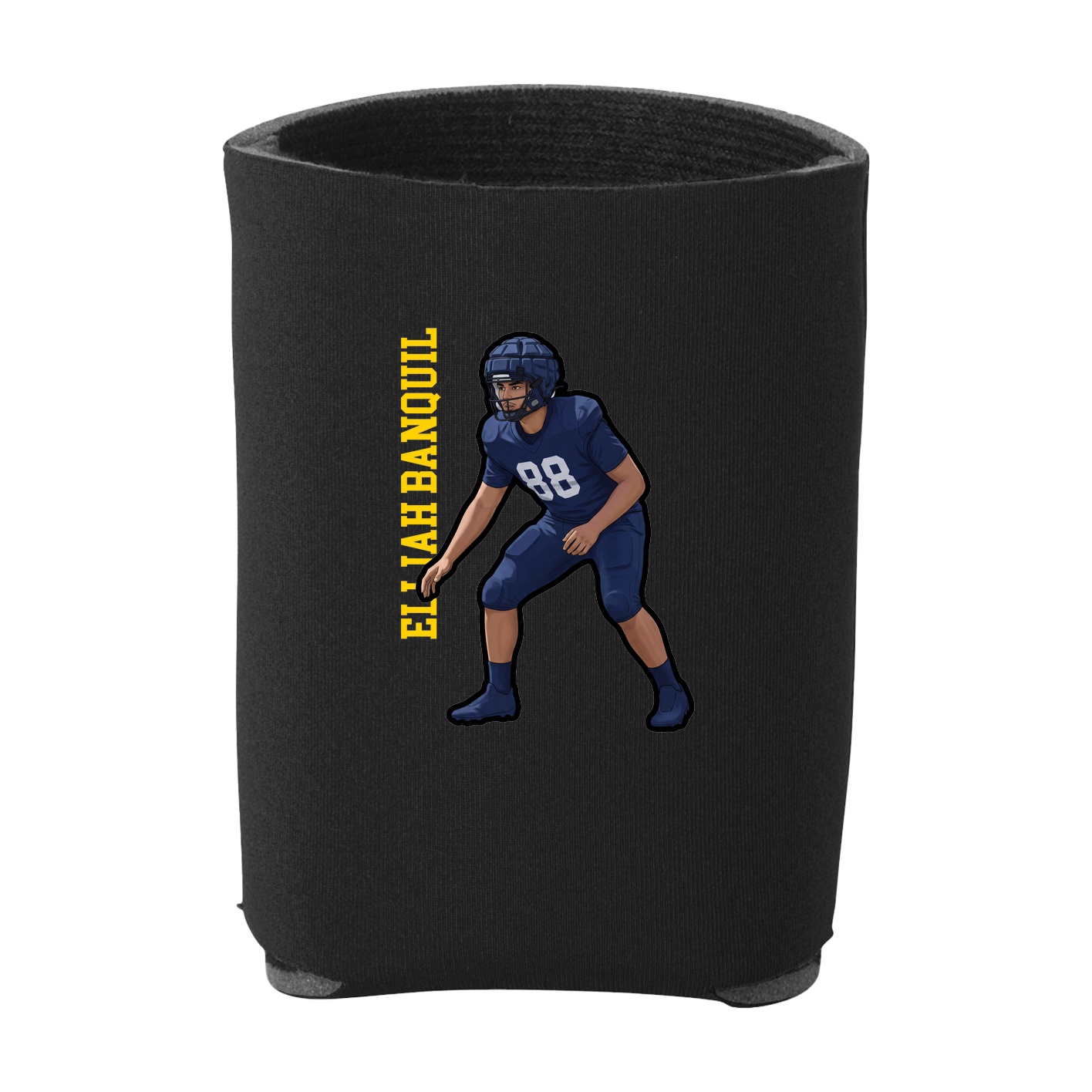 Can Holder — Name Vertical in Black