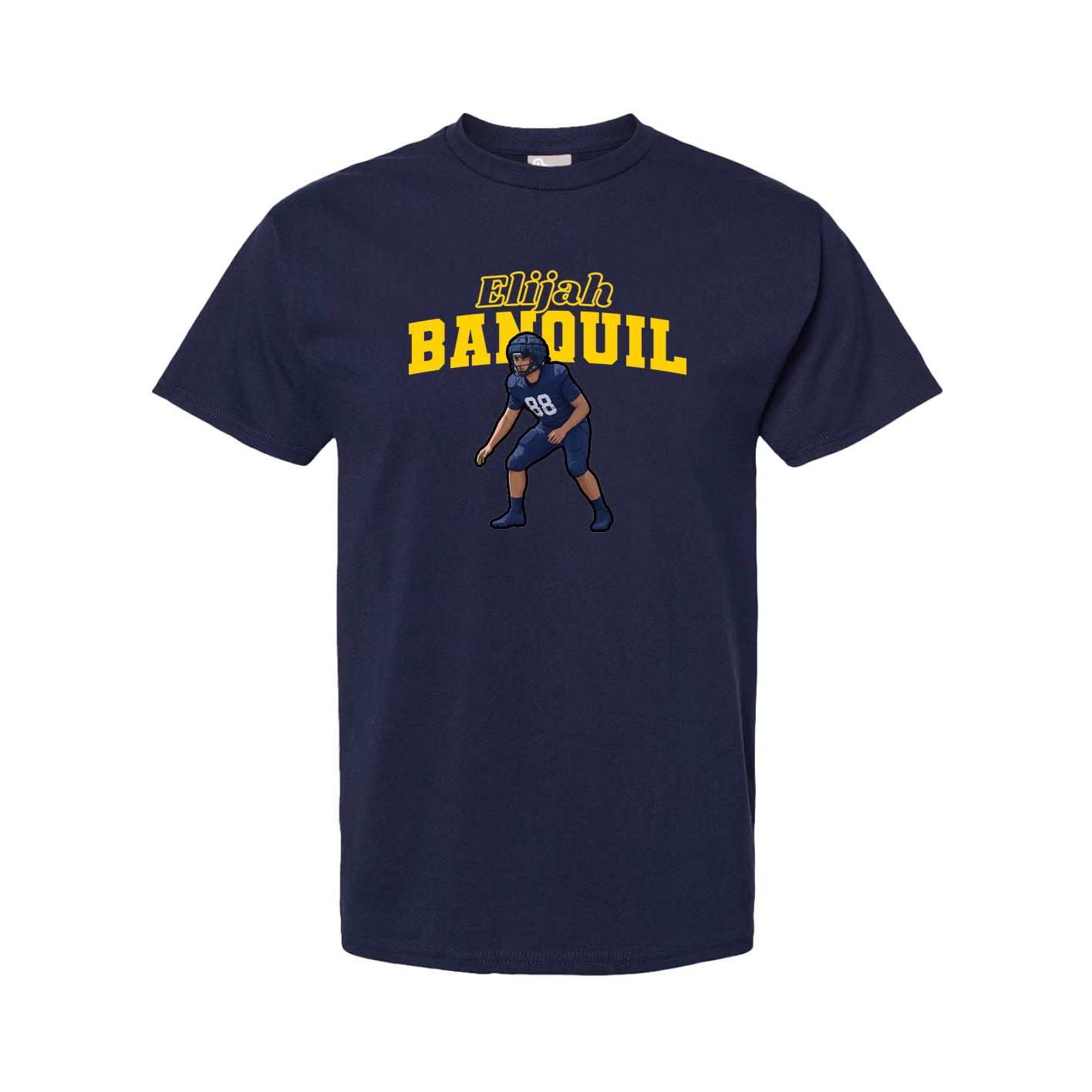 Tee — Name Arch in Navy