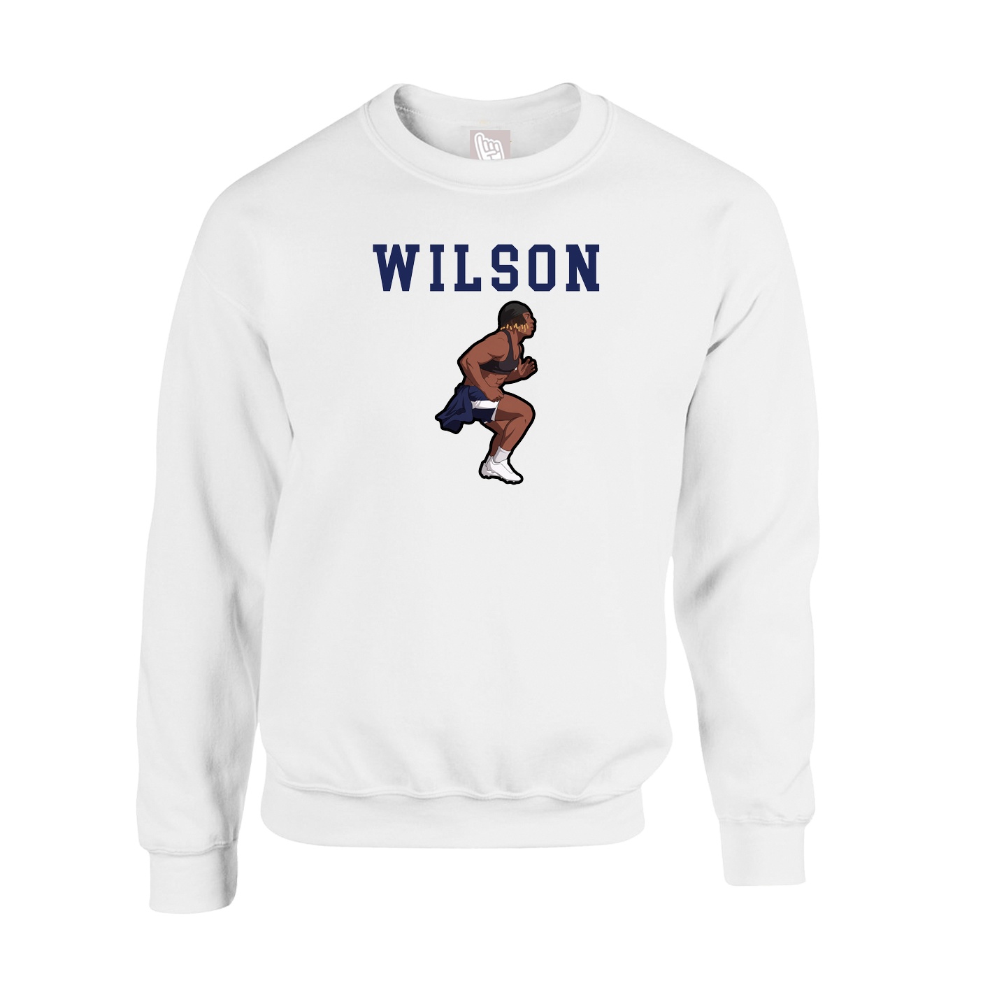 Fleece Crew — Shirsey in White
