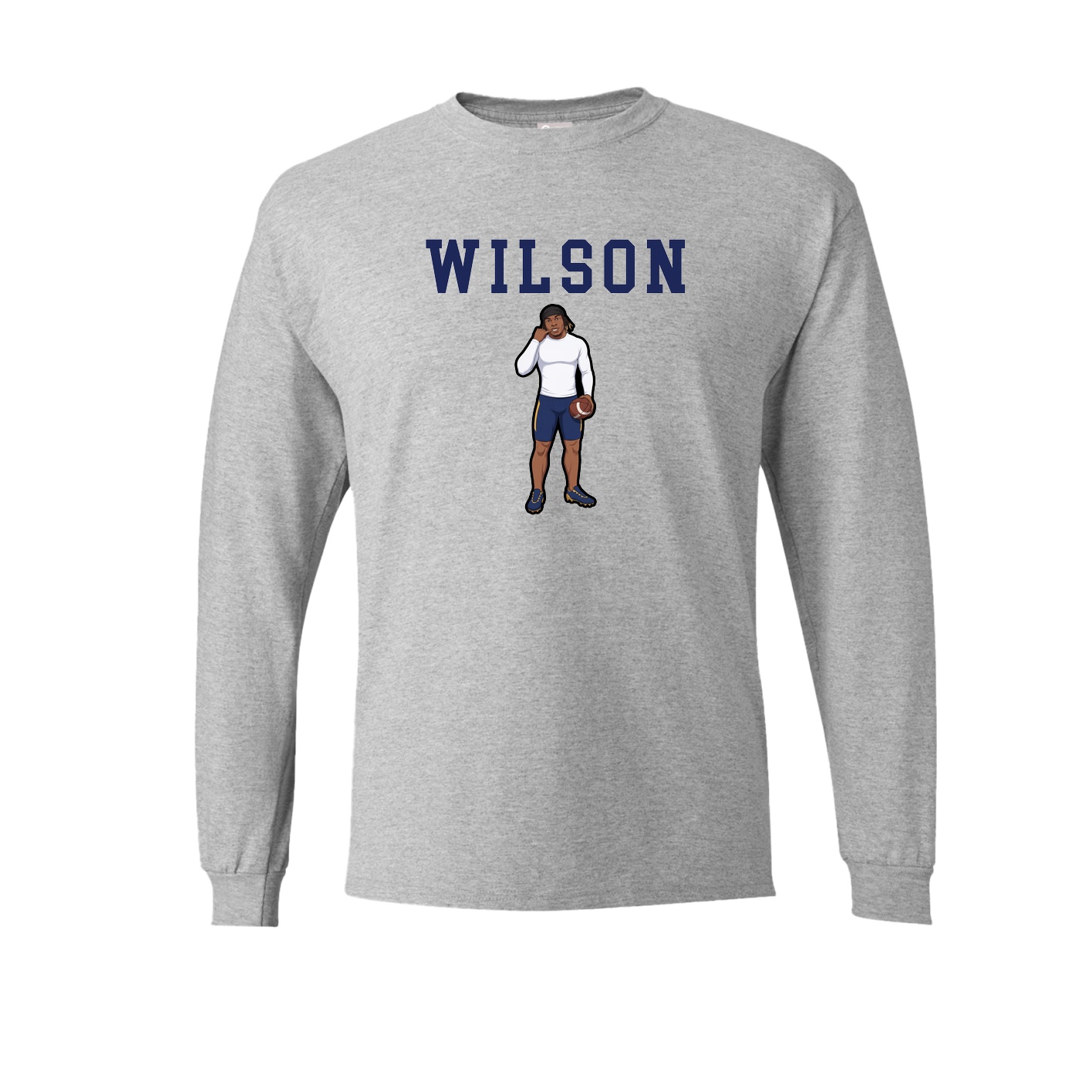 Long Sleeve Tee — Shirsey in Grey