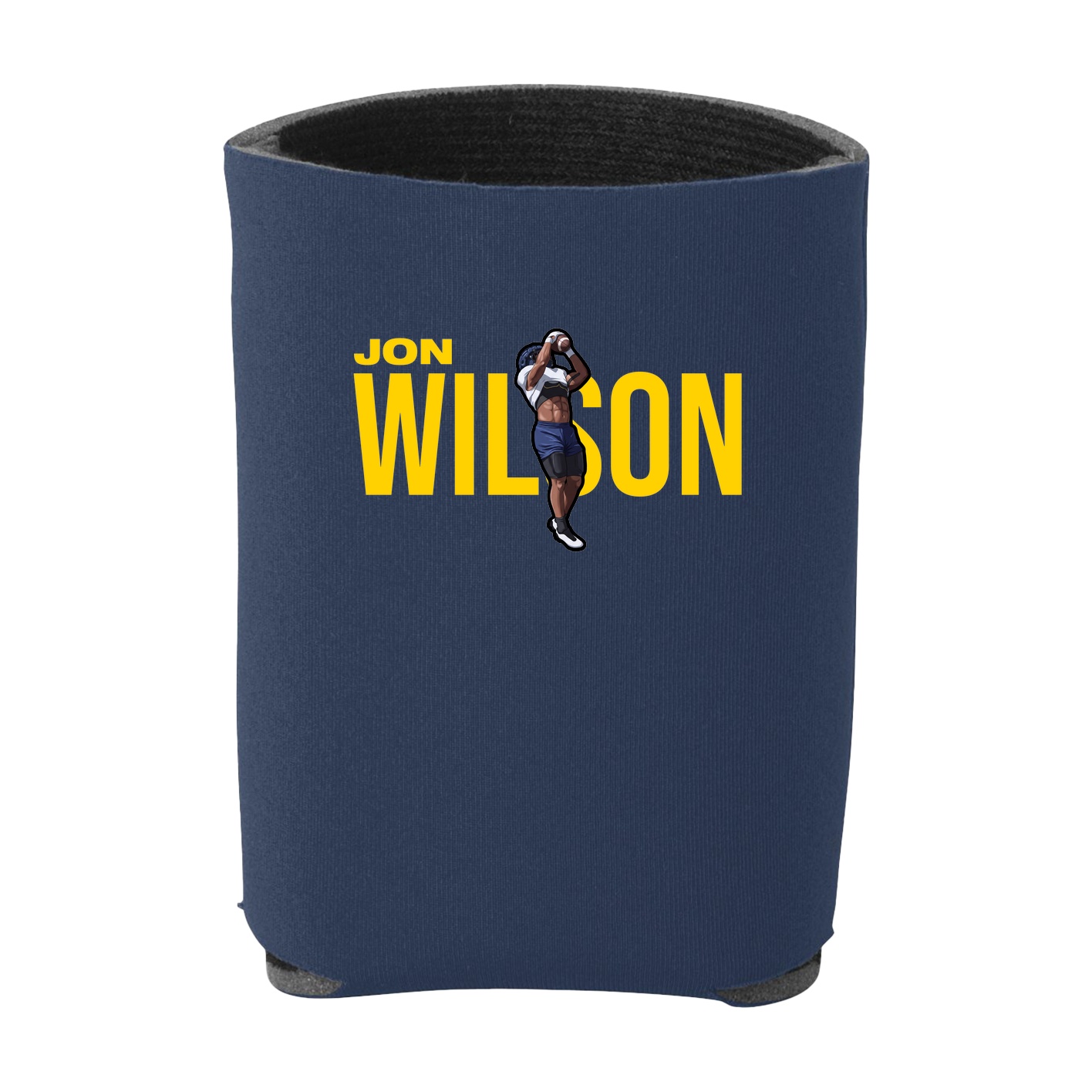 Can Holder — Player Name in Navy