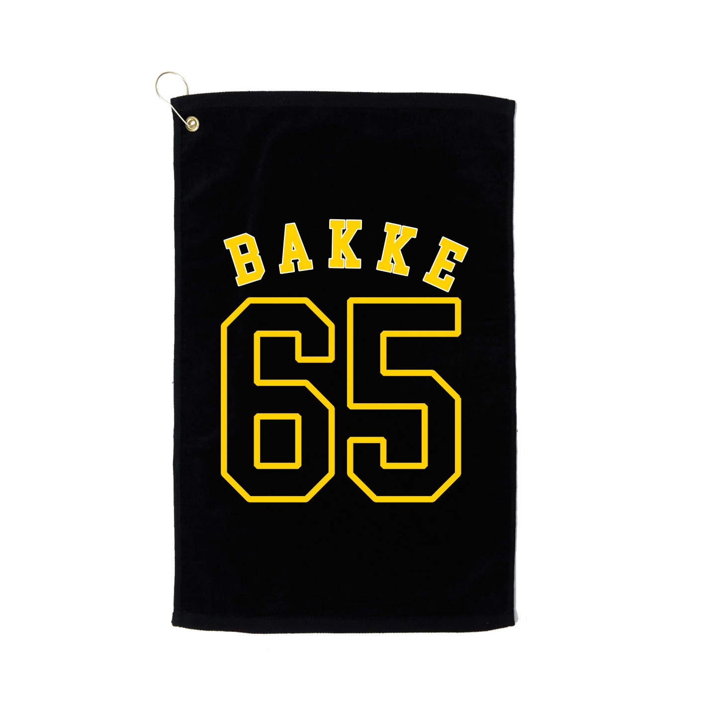 Golf Towel — Shirsey Arch in Black