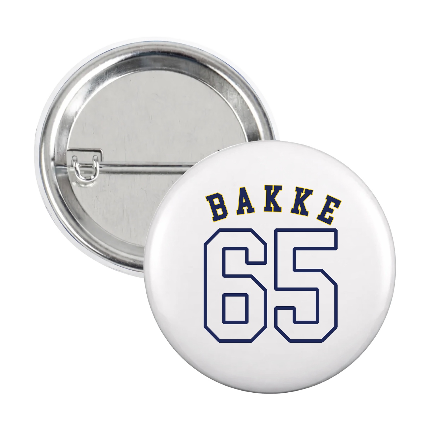 Game Day Button — Shirsey Arch in White