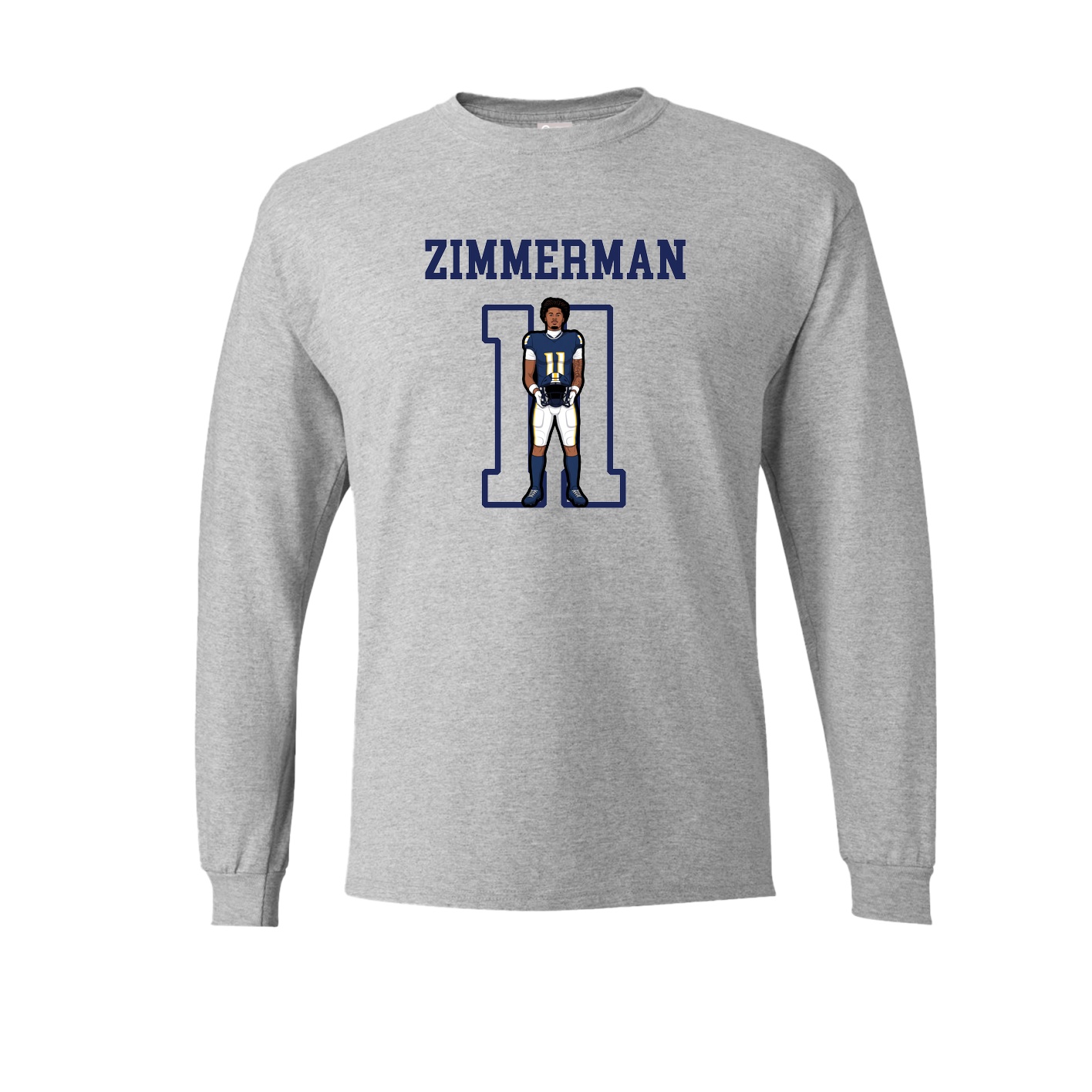 Long Sleeve Tee — Shirsey in Grey