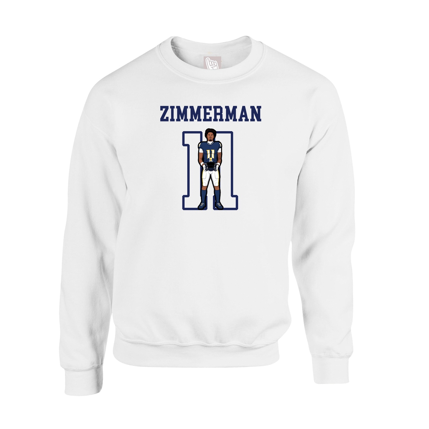 Fleece Crew — Shirsey in White