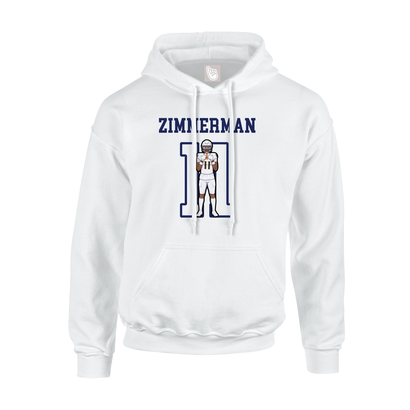 Youth Hoodie — Shirsey in White
