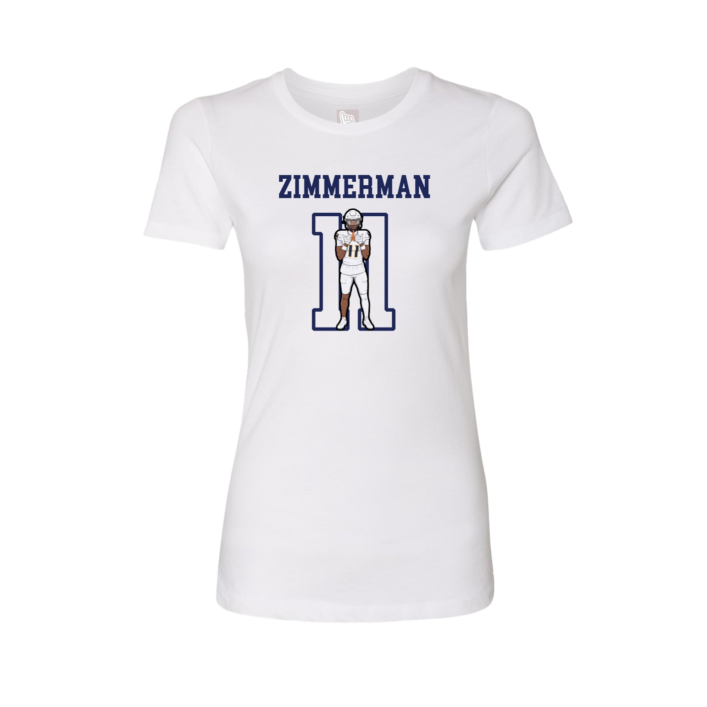 Fitted Women's Tee — Shirsey in White