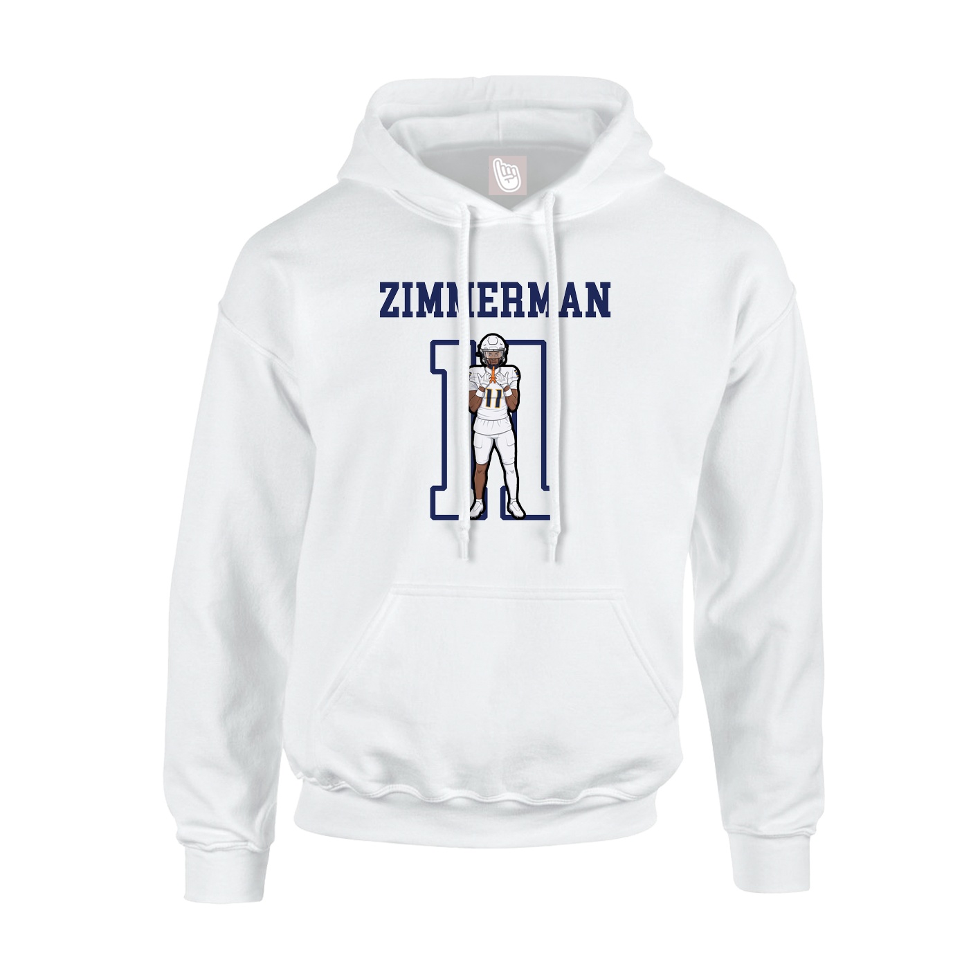 Youth Hoodie — Shirsey in White