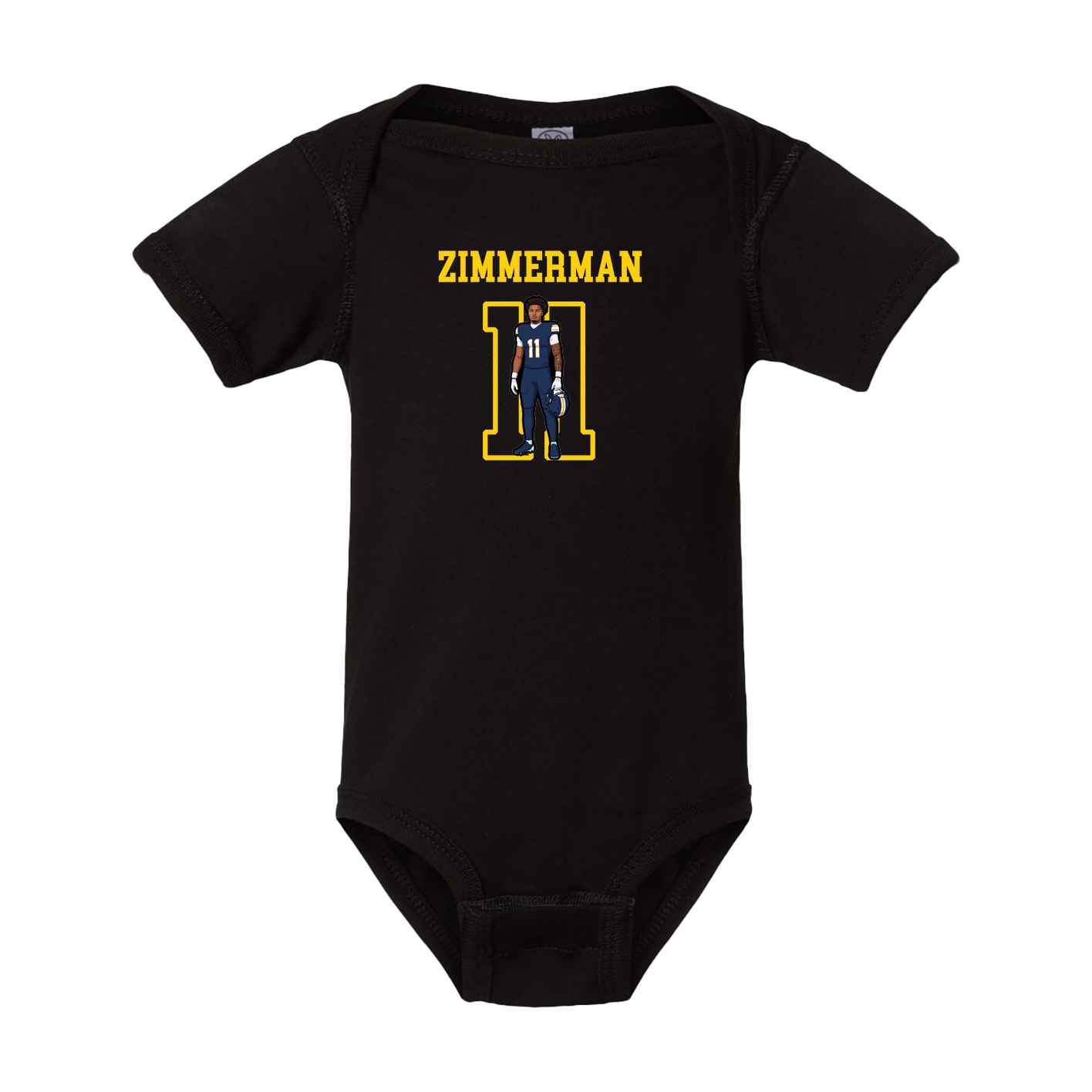 Baby Onesie — Shirsey in Black