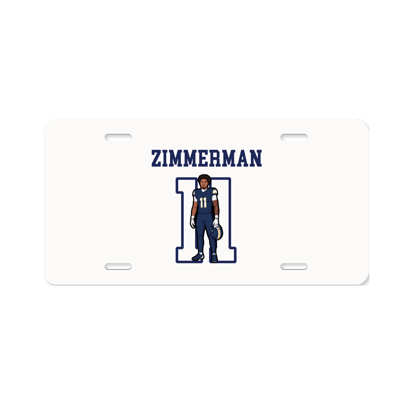License Plate — Shirsey in Classic