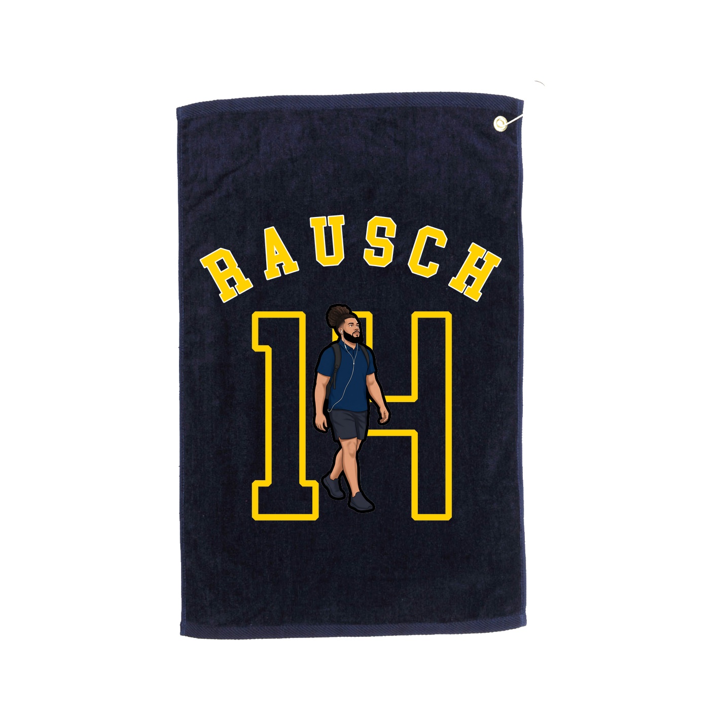Golf Towel — Shirsey Arch in Navy