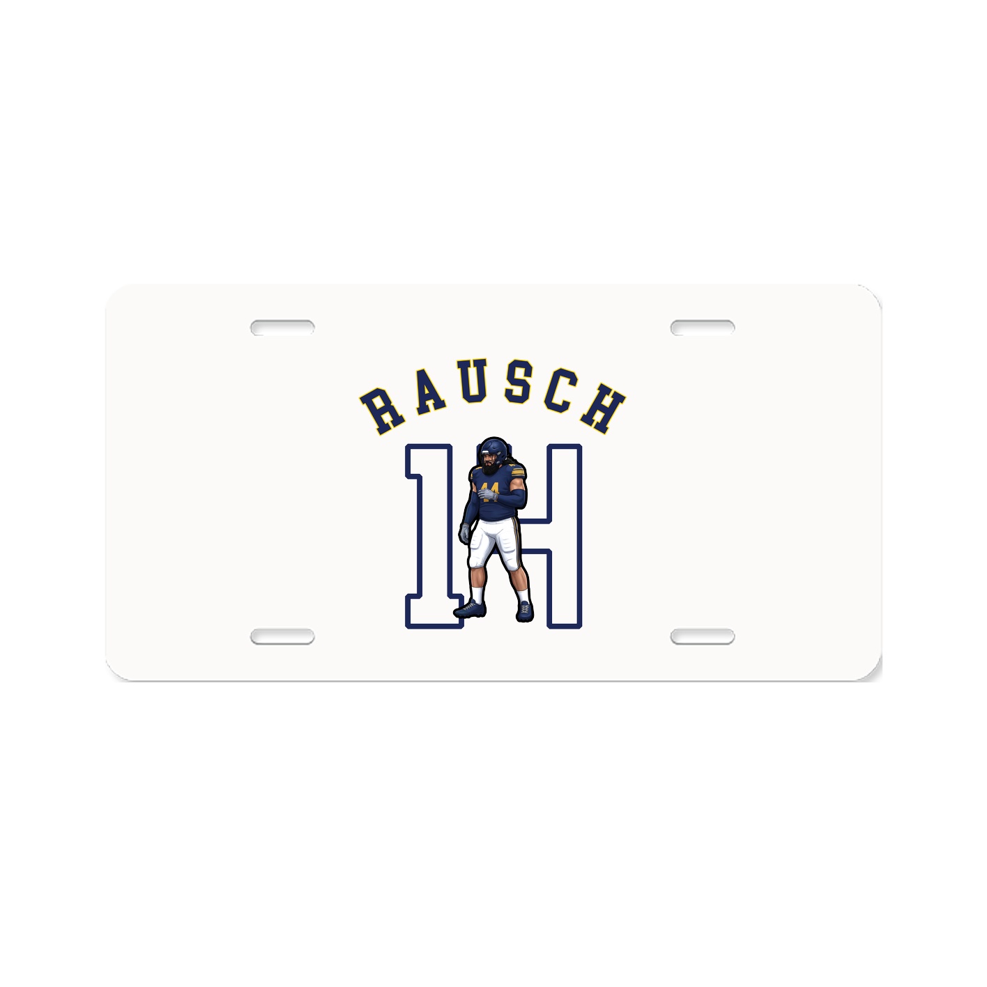 License Plate — Shirsey Arch in Classic
