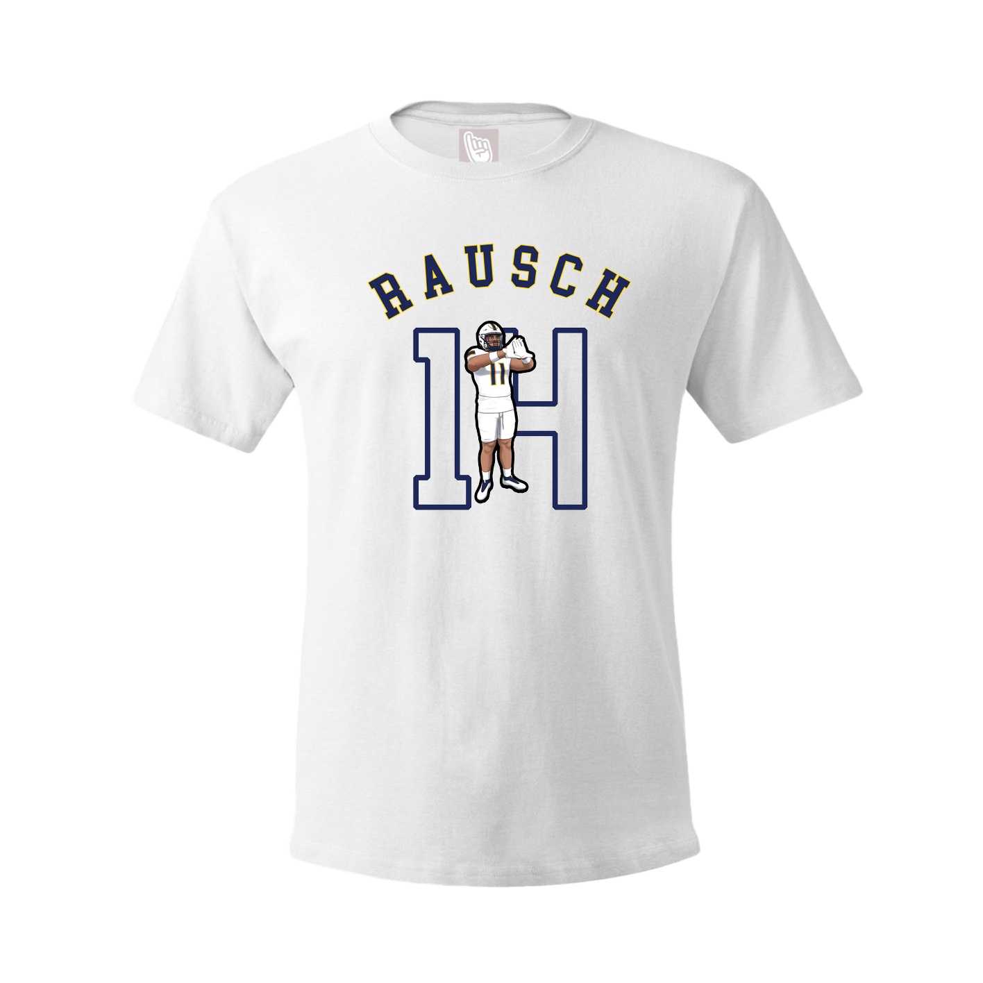 Youth Tee — Shirsey Arch in White