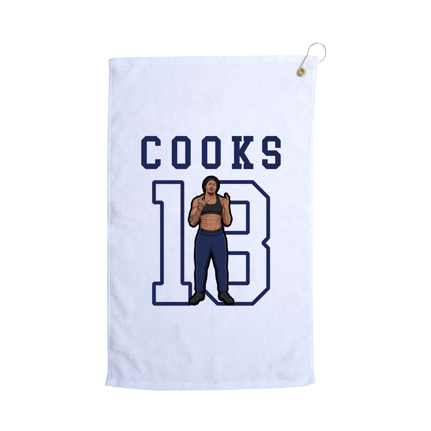 Golf Towel — Shirsey in White
