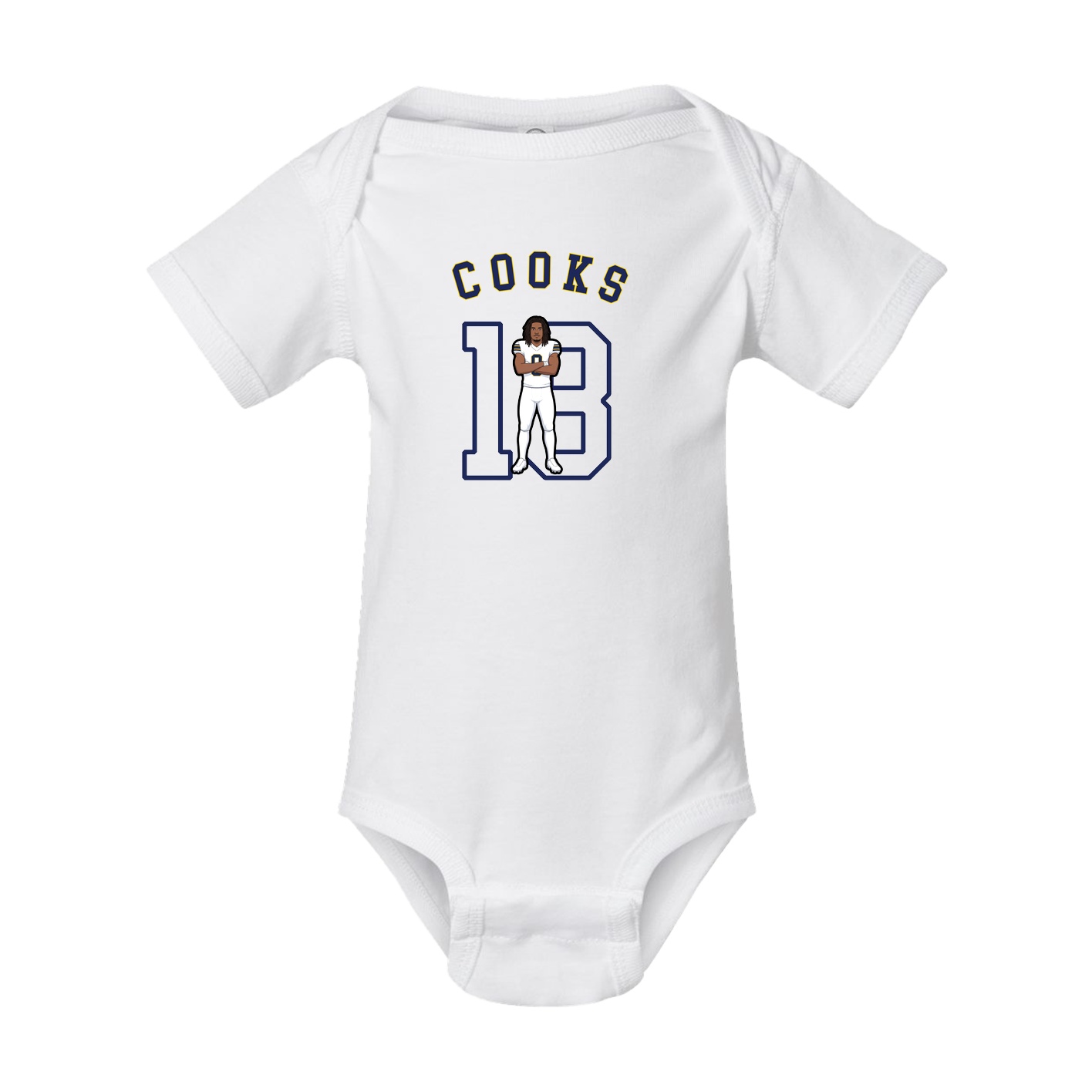 Baby Onesie — Shirsey Arch in White