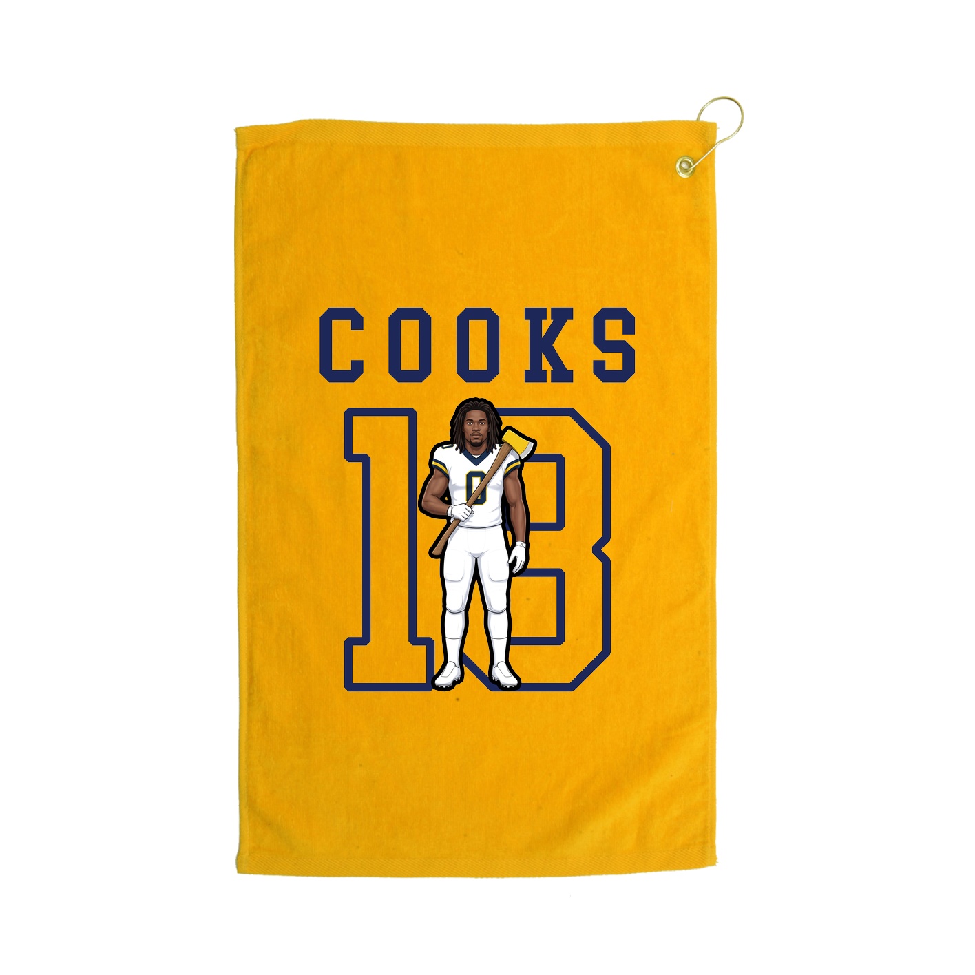Golf Towel — Shirsey in Gold