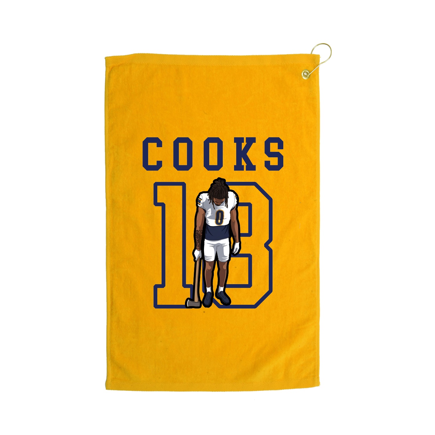 Golf Towel — Shirsey in Gold
